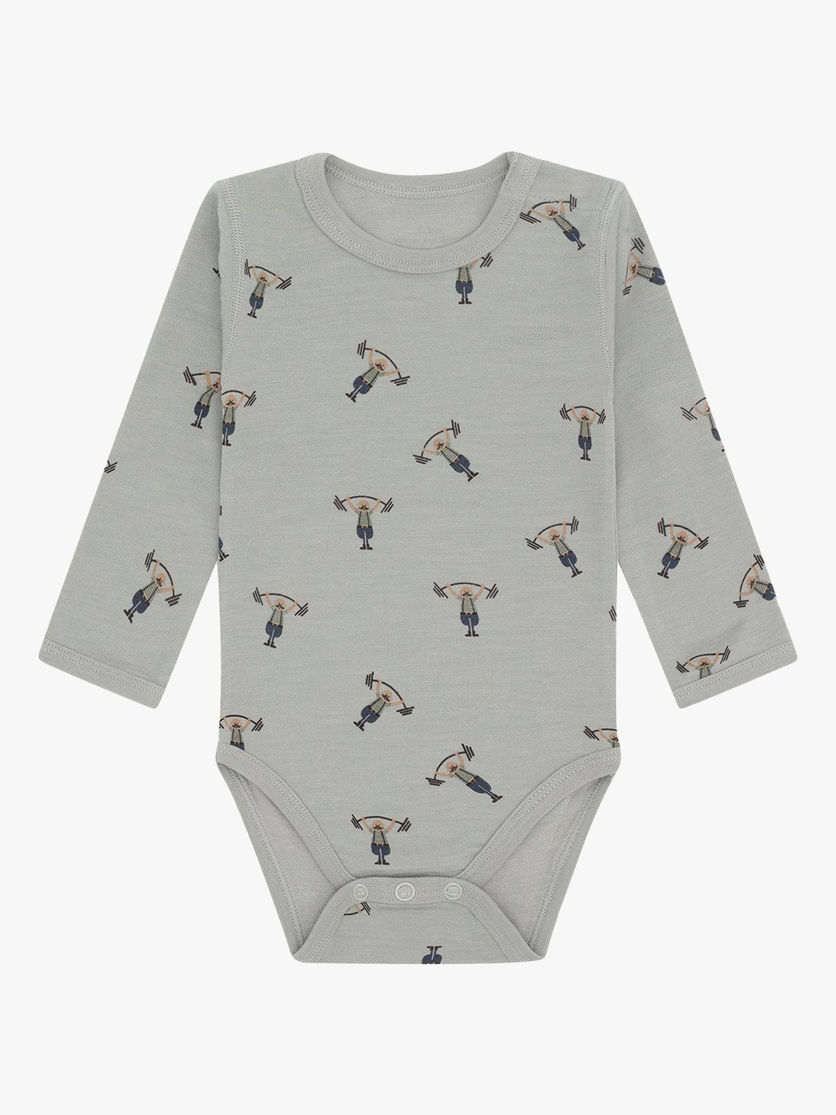 Hust and Claire Baloo Strong Man Forest Fog