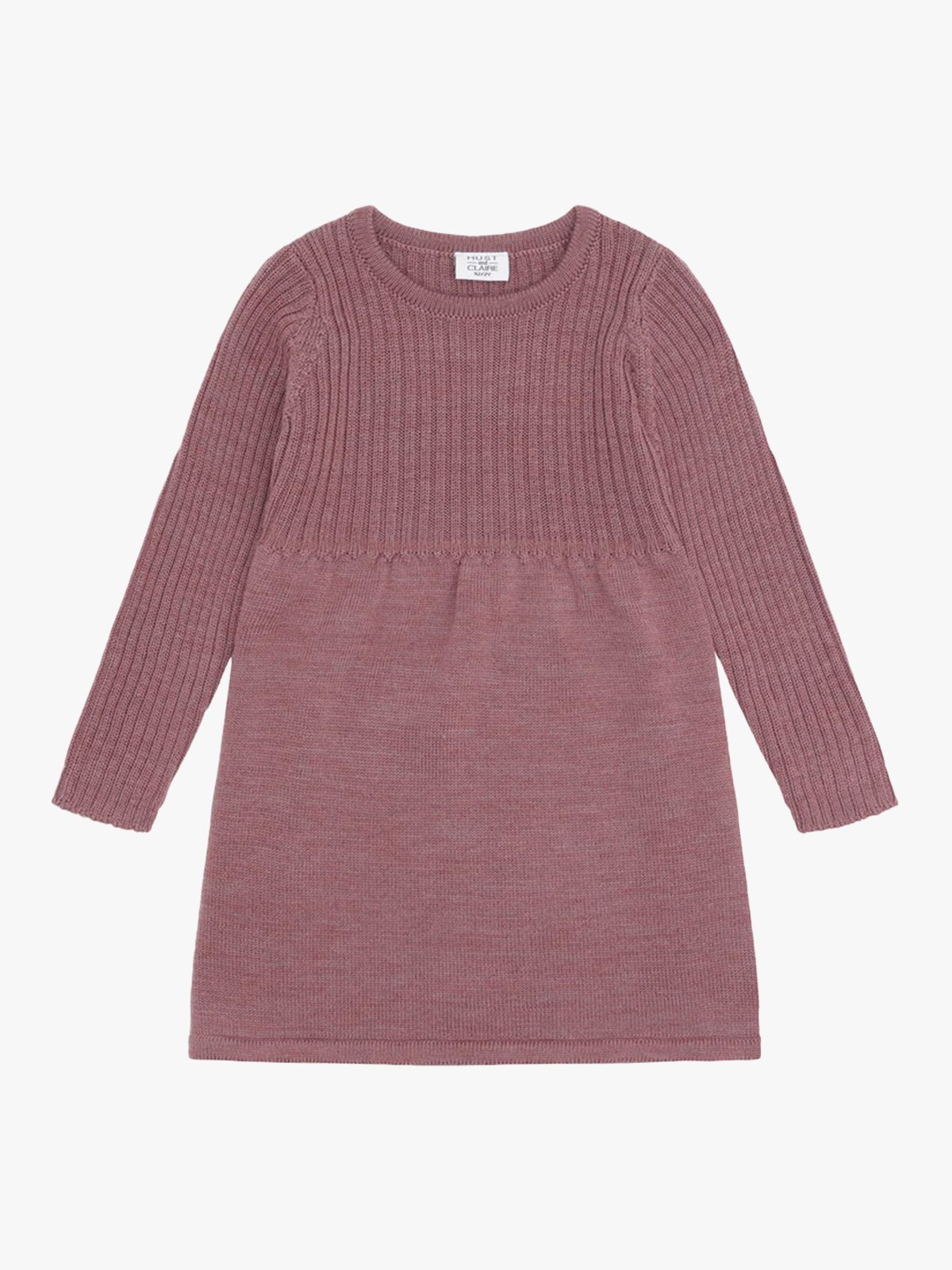 Hust and Claire Duri Wool Knit Pale Mauve