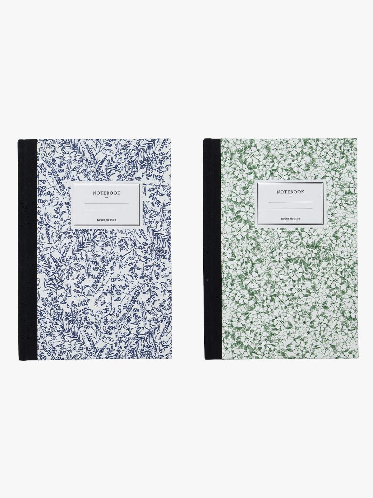 House Doctor Note Notisbok Grønn / Blå