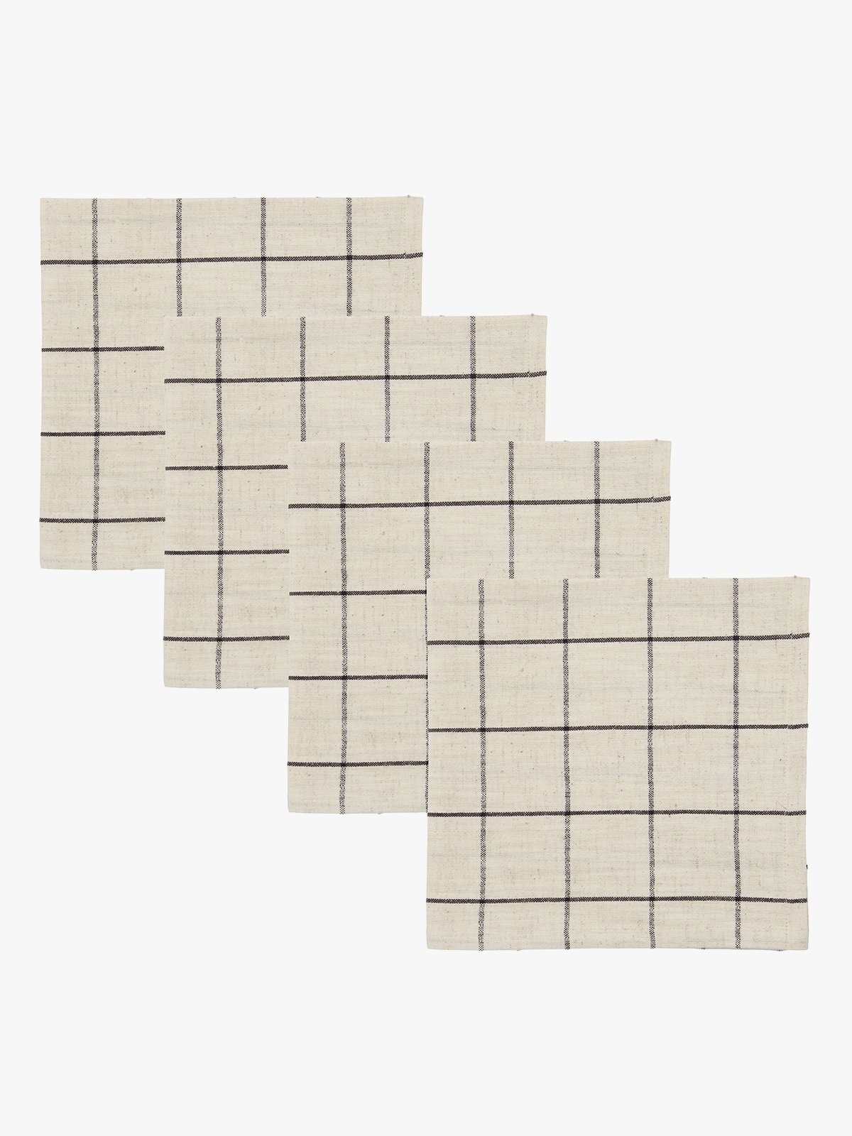 House Doctor Join Servietter Offwhite / Black