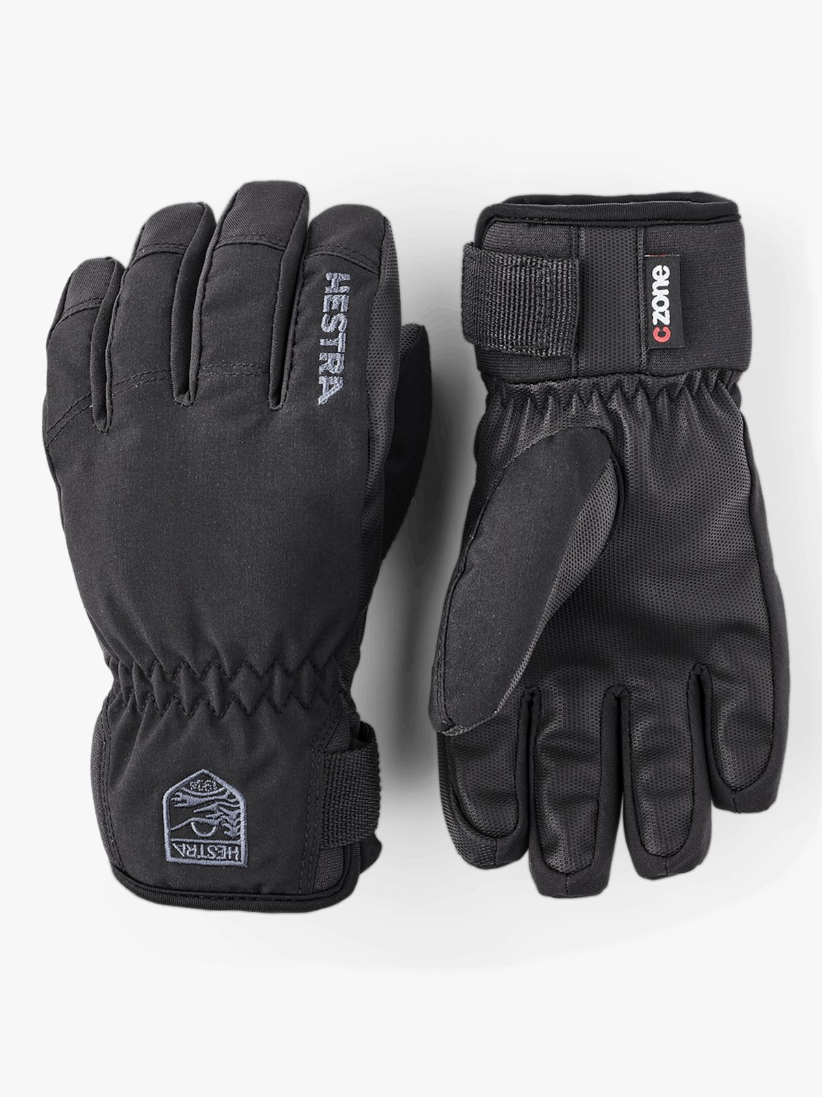 Hestra Ferox Primaloft 5 finger Black