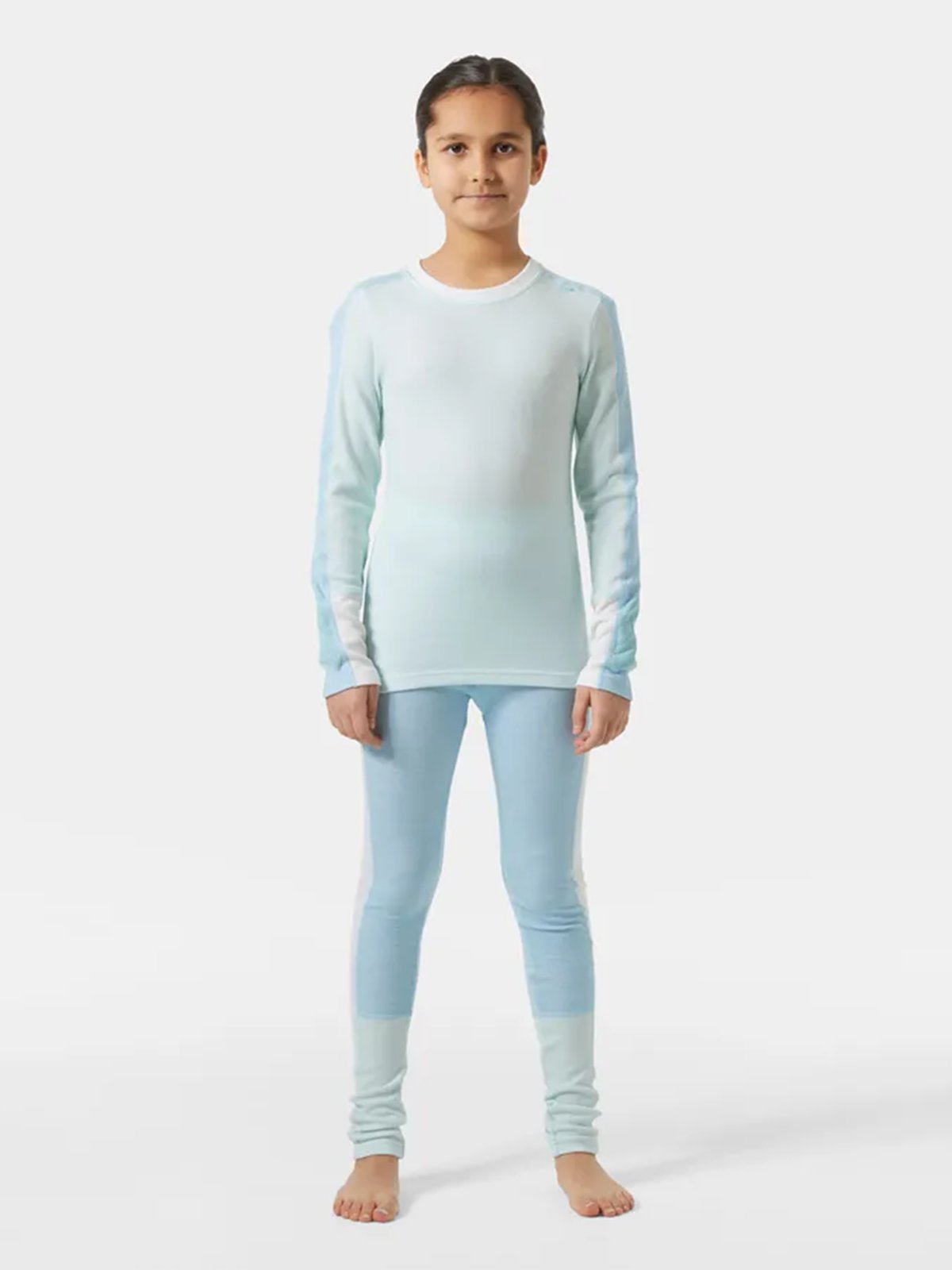 Helly Hansen Junior Lifa Merino Midweight Set Light Cyan