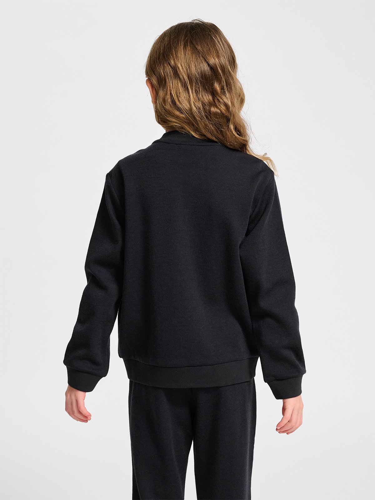 Hummel Junior Wool Zip Jacket Bee Black