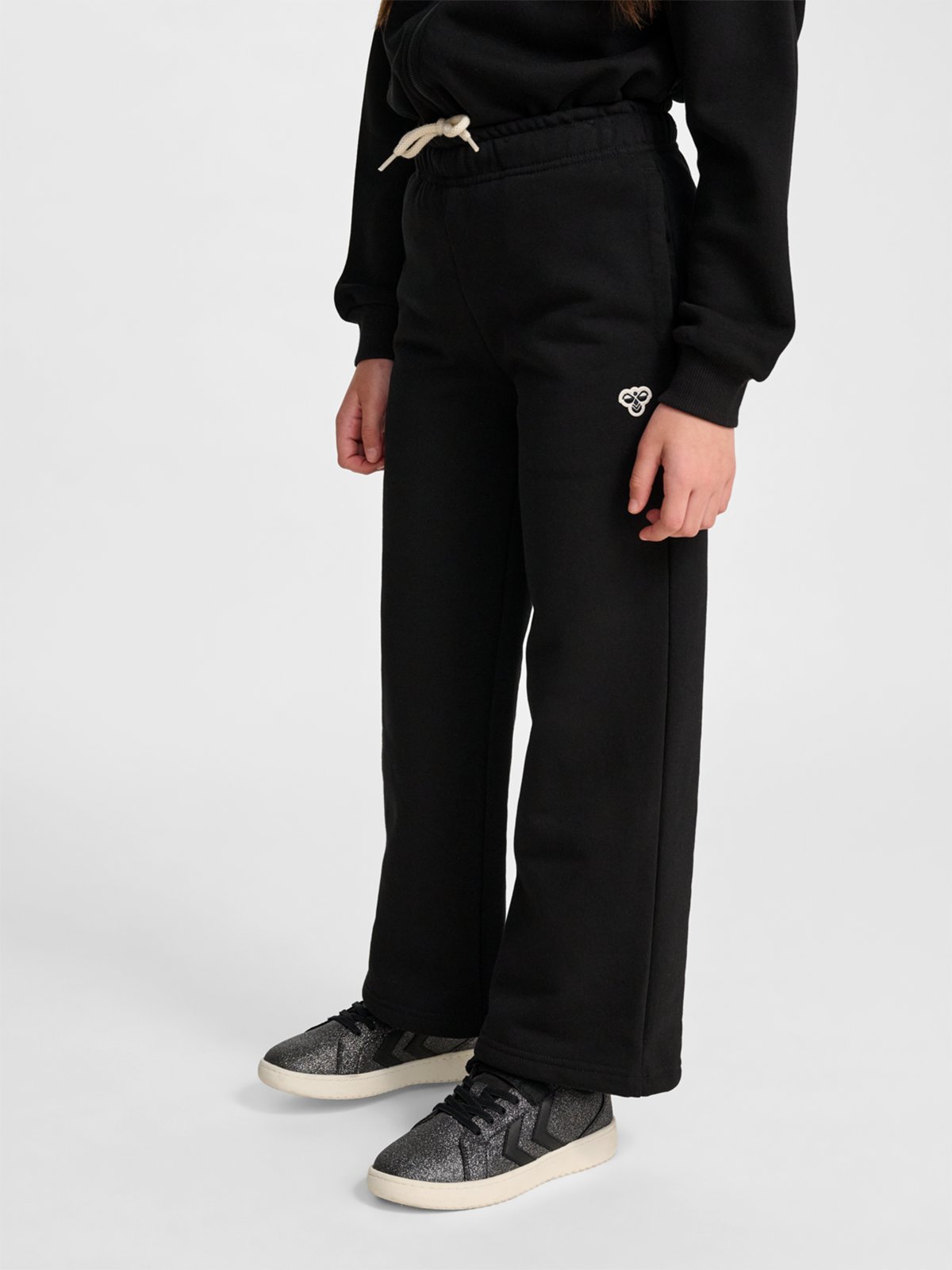 Hummel Junior Loose Wl Sweatpants Bee Black