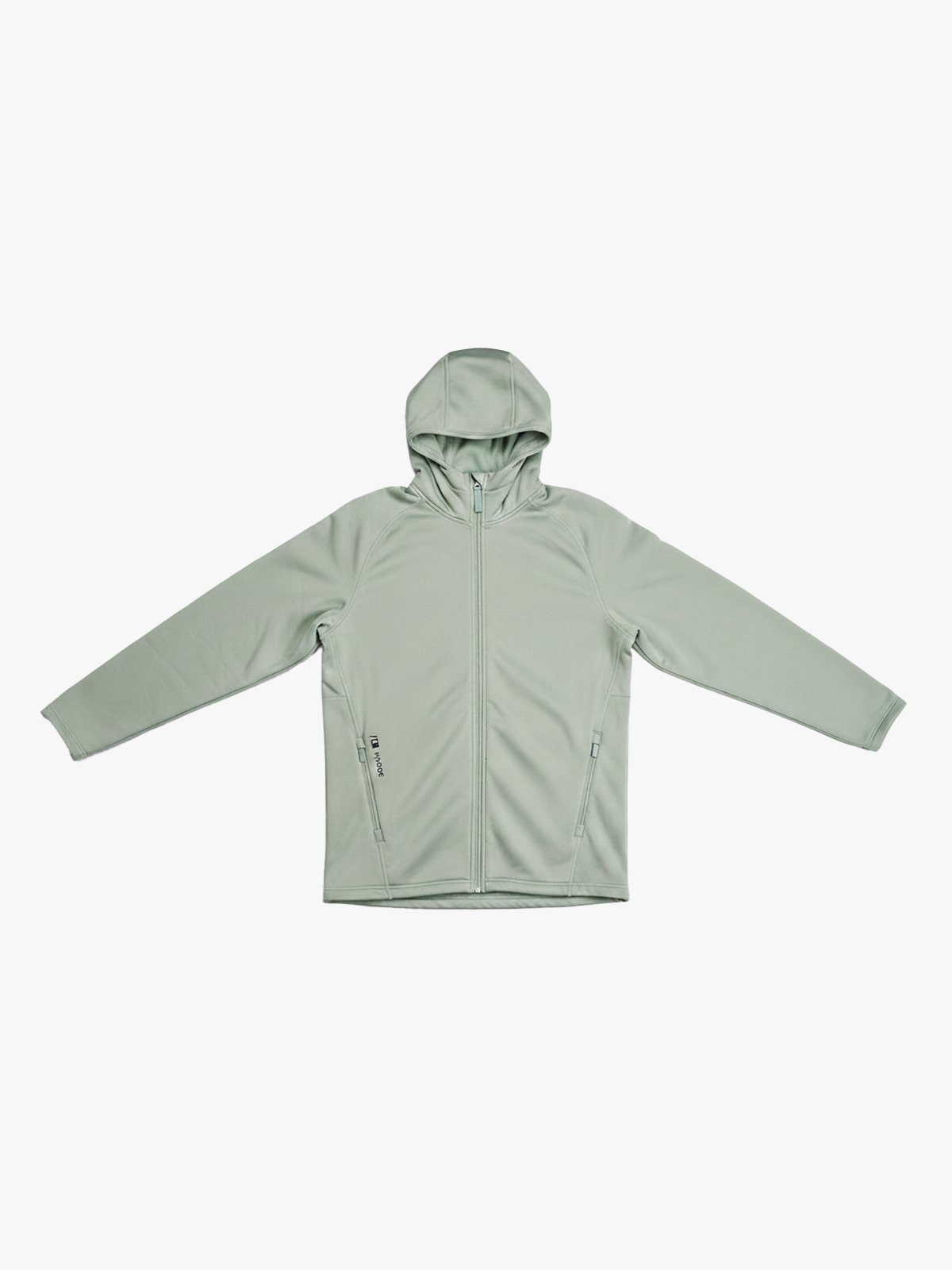Hygge Men's Pow Zip Hoodie Light Green