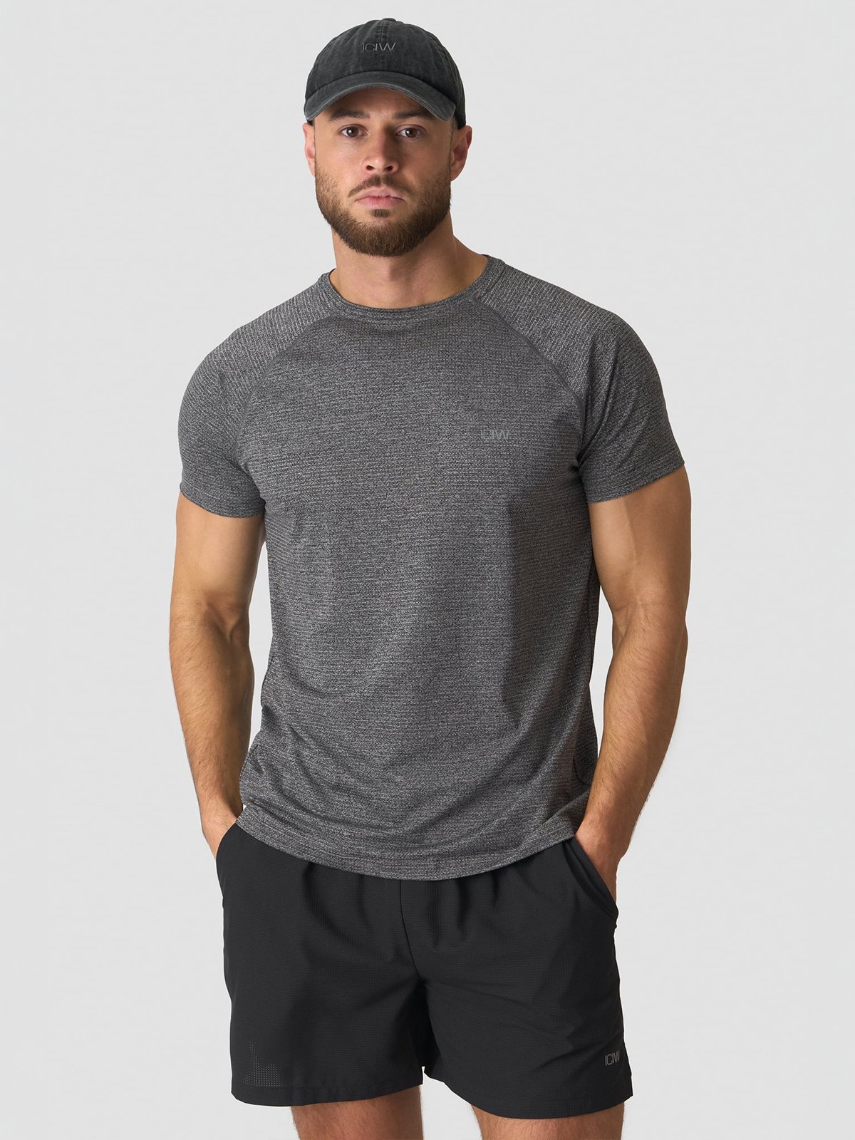 ICIW Training Mesh T-Shirt Cloudy Grey