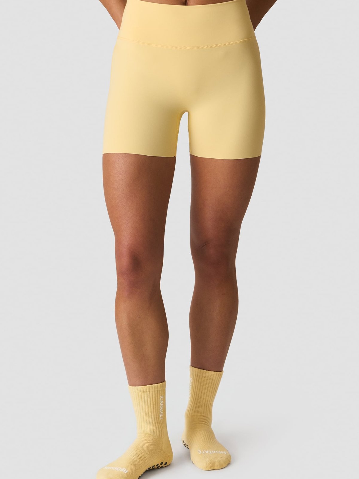 ICIW Nimble Midi Shorts Tights Fading Yellow