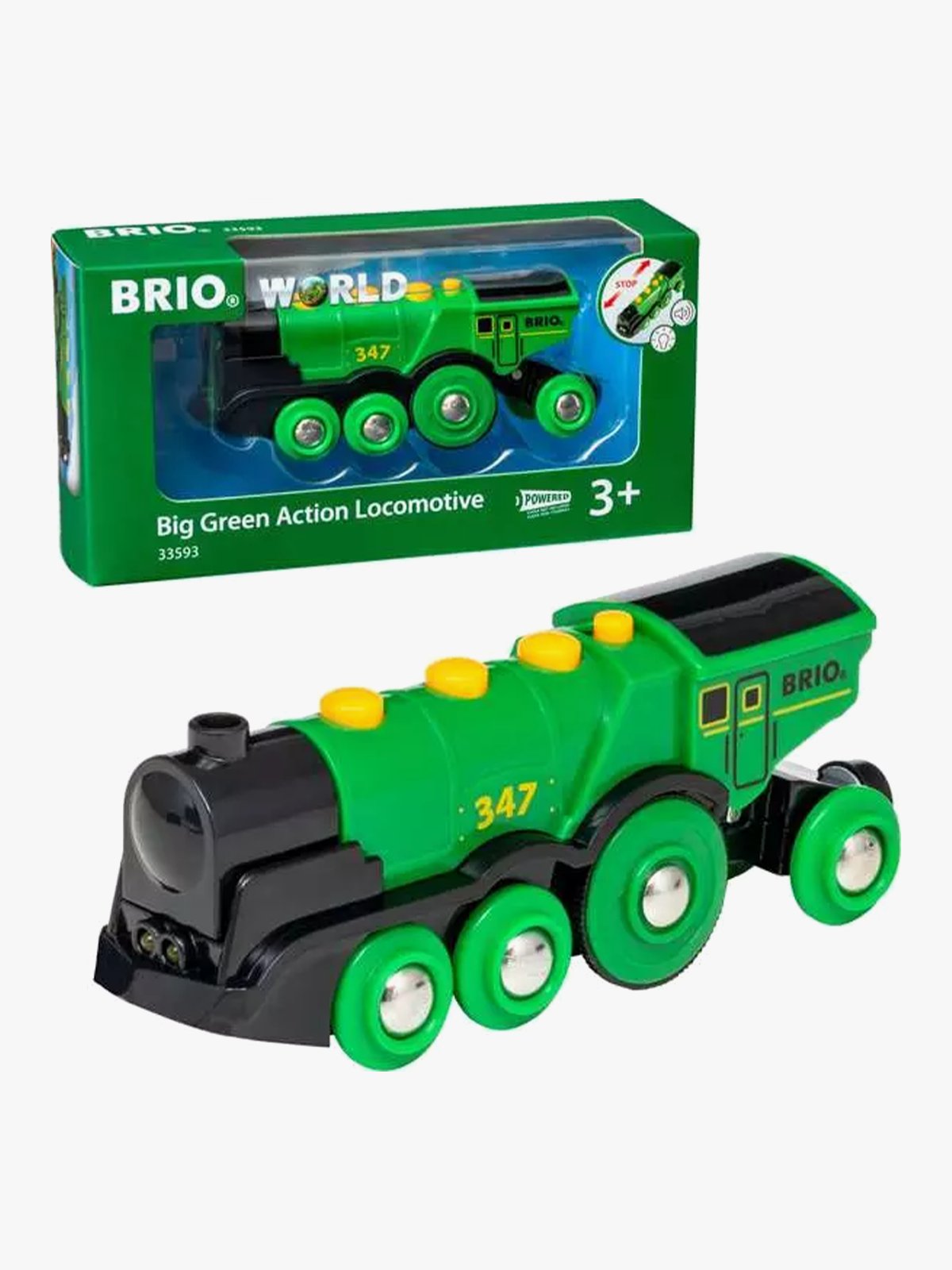 Brio ® Lok B/O stort grønt Flerfarget