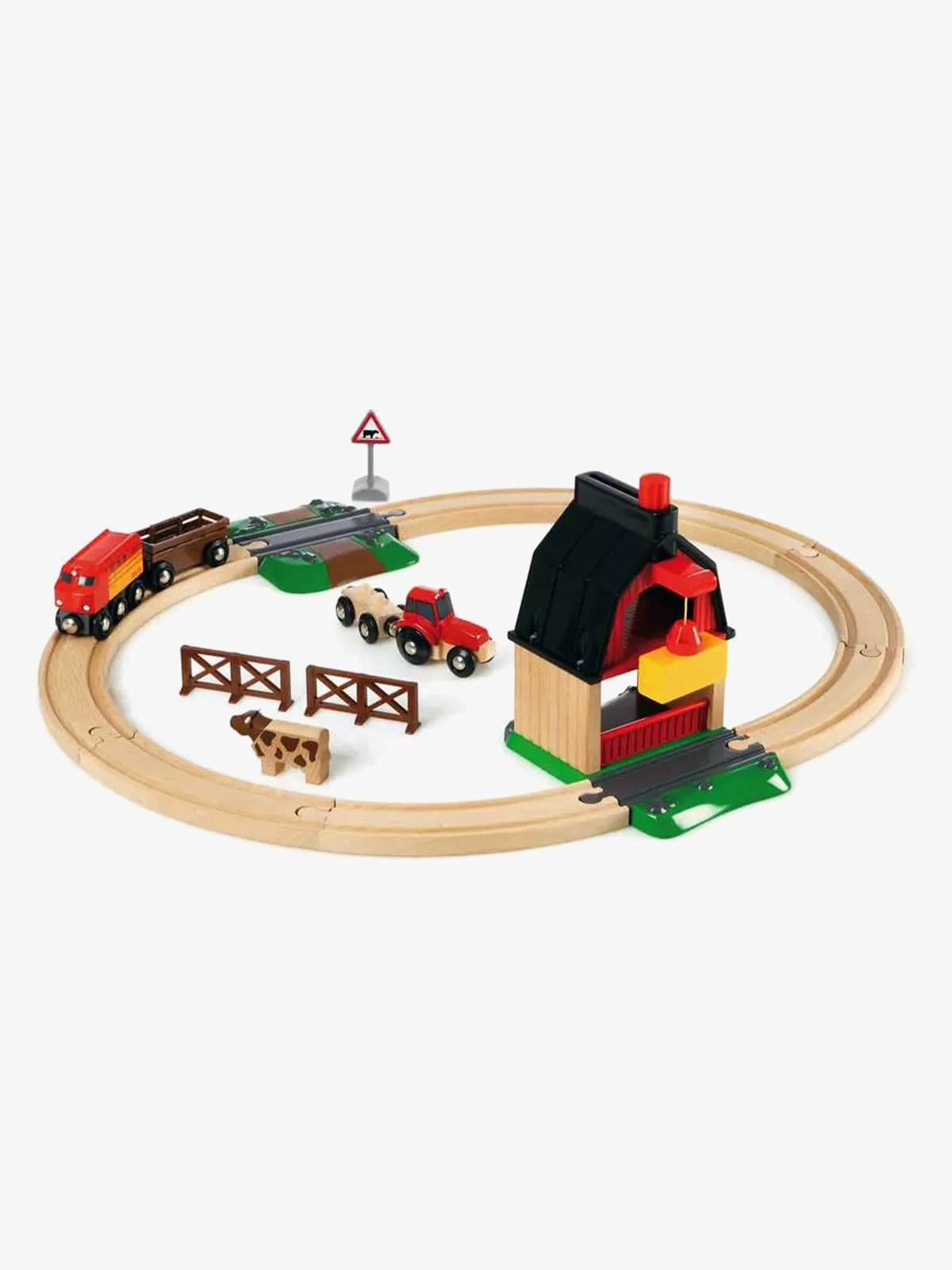 Brio Togbane Bondegård 20 deler Flerfarget