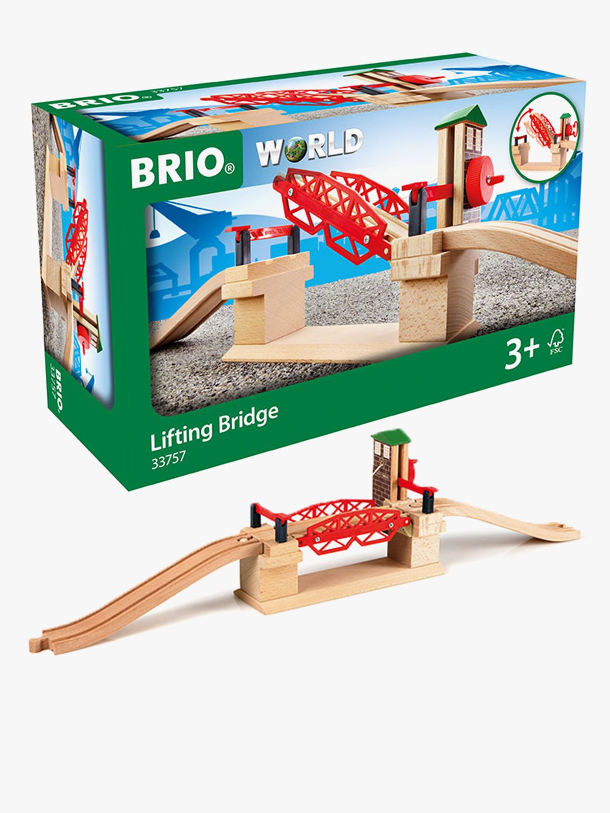 Brio ®  Klaffebro Flerfarget