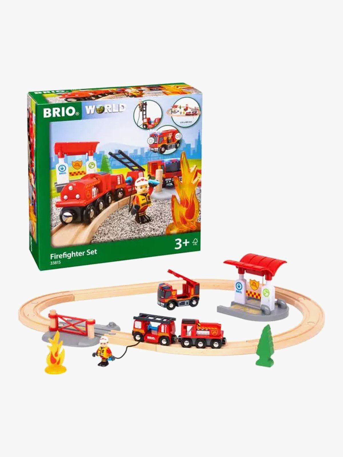 Brio Togbane branntema Flerfarget