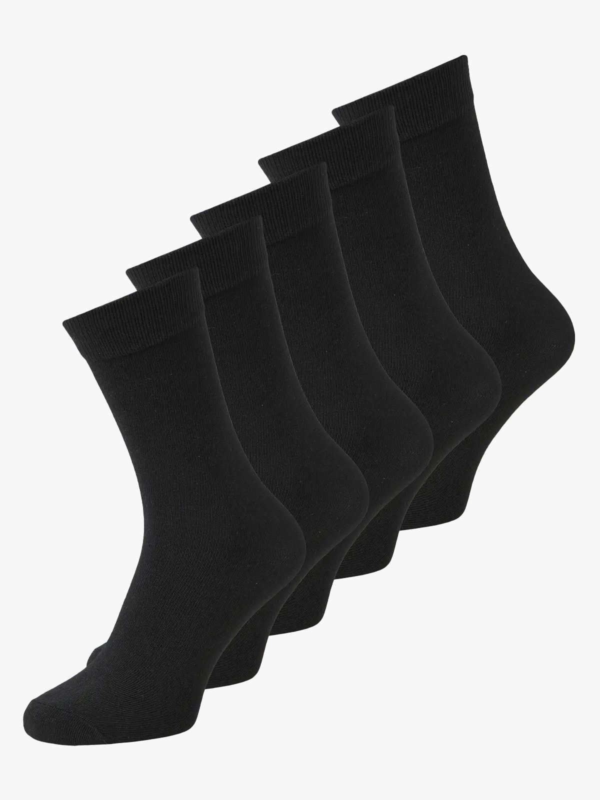 Jack and Jones Junior Junior Black Sock 5 Pack Black