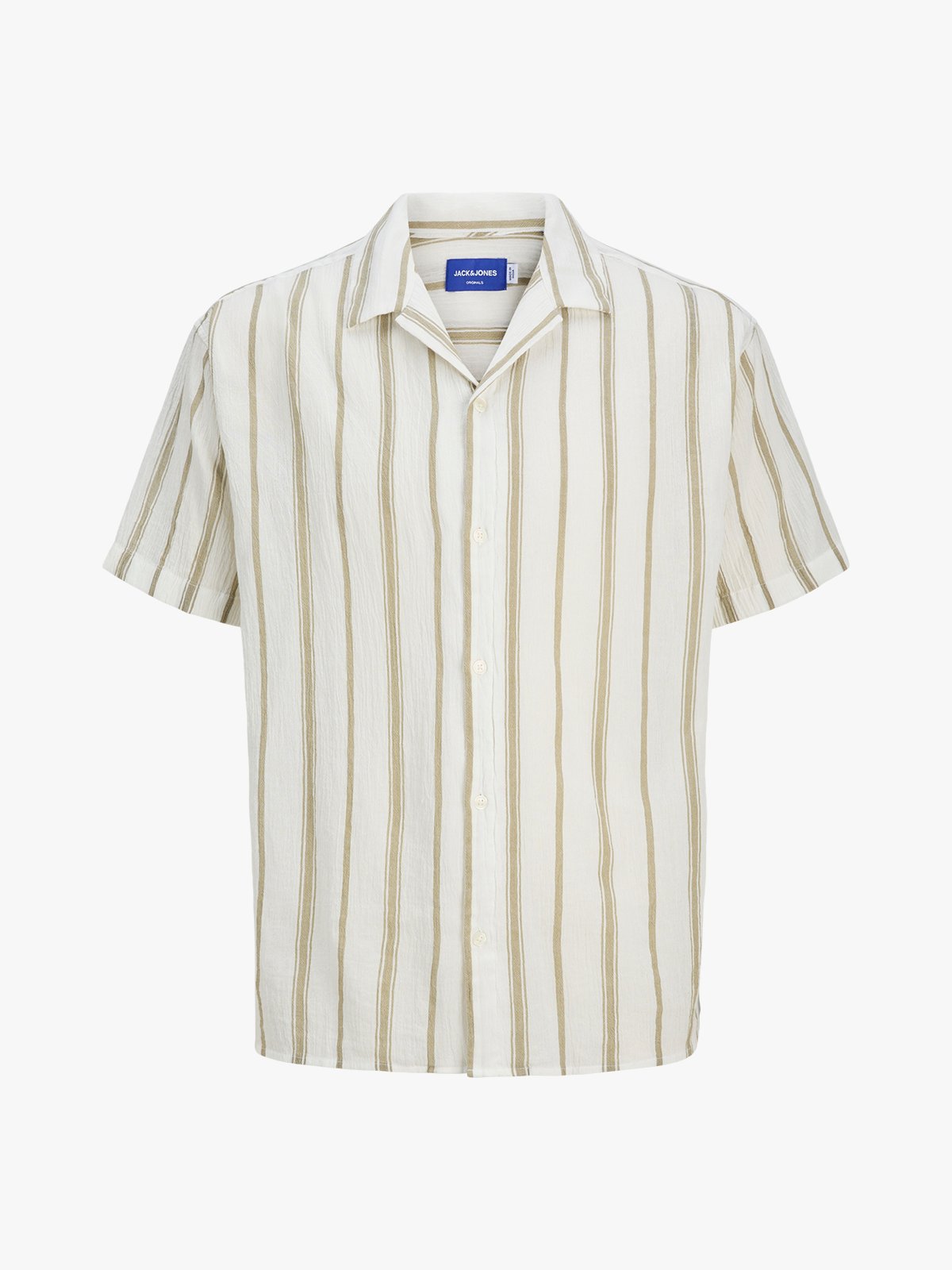 Jack and Jones Junior Tavira Luke Stripe Shirt Junior Cloud Dancer