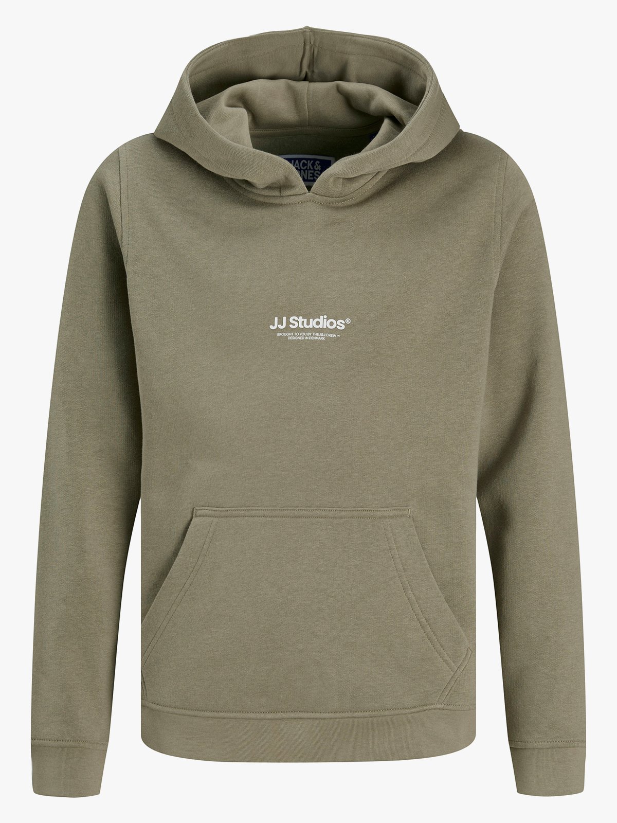 Jack and Jones Junior Soho Sweat Hood Jnr Vetiver