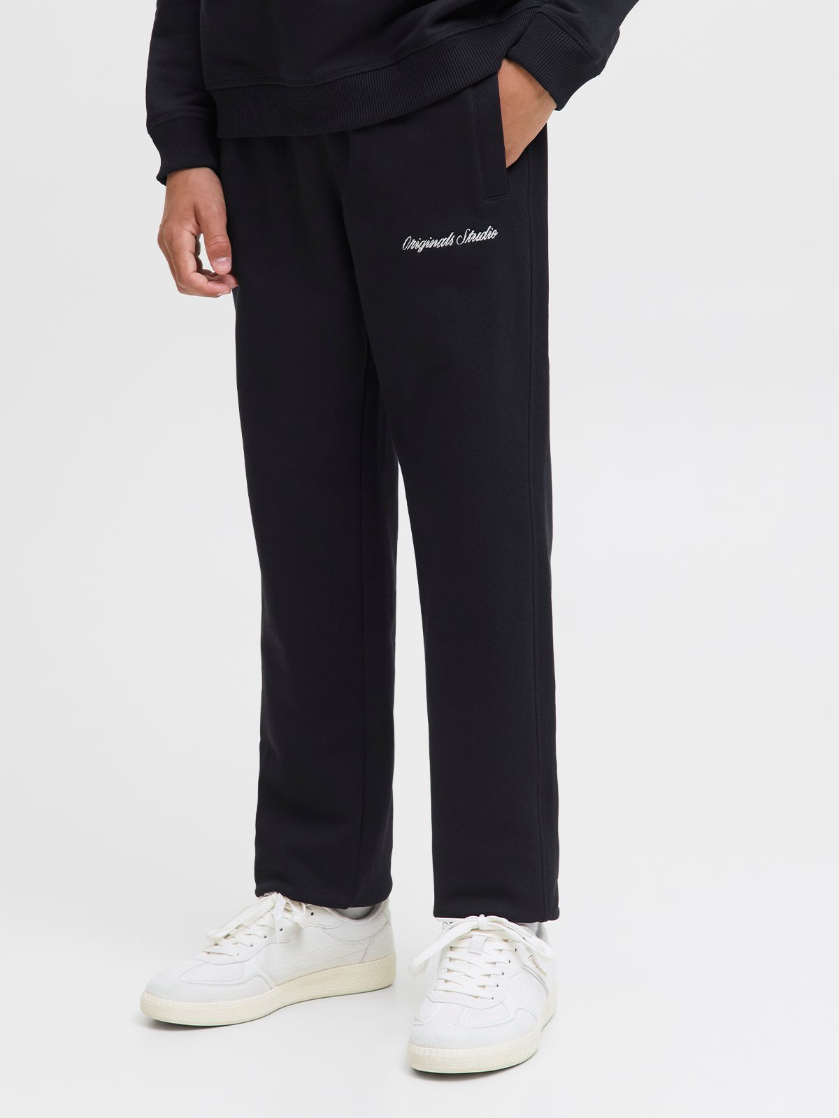 Jack and Jones Junior Kane Norrebro Sweat Pants Black