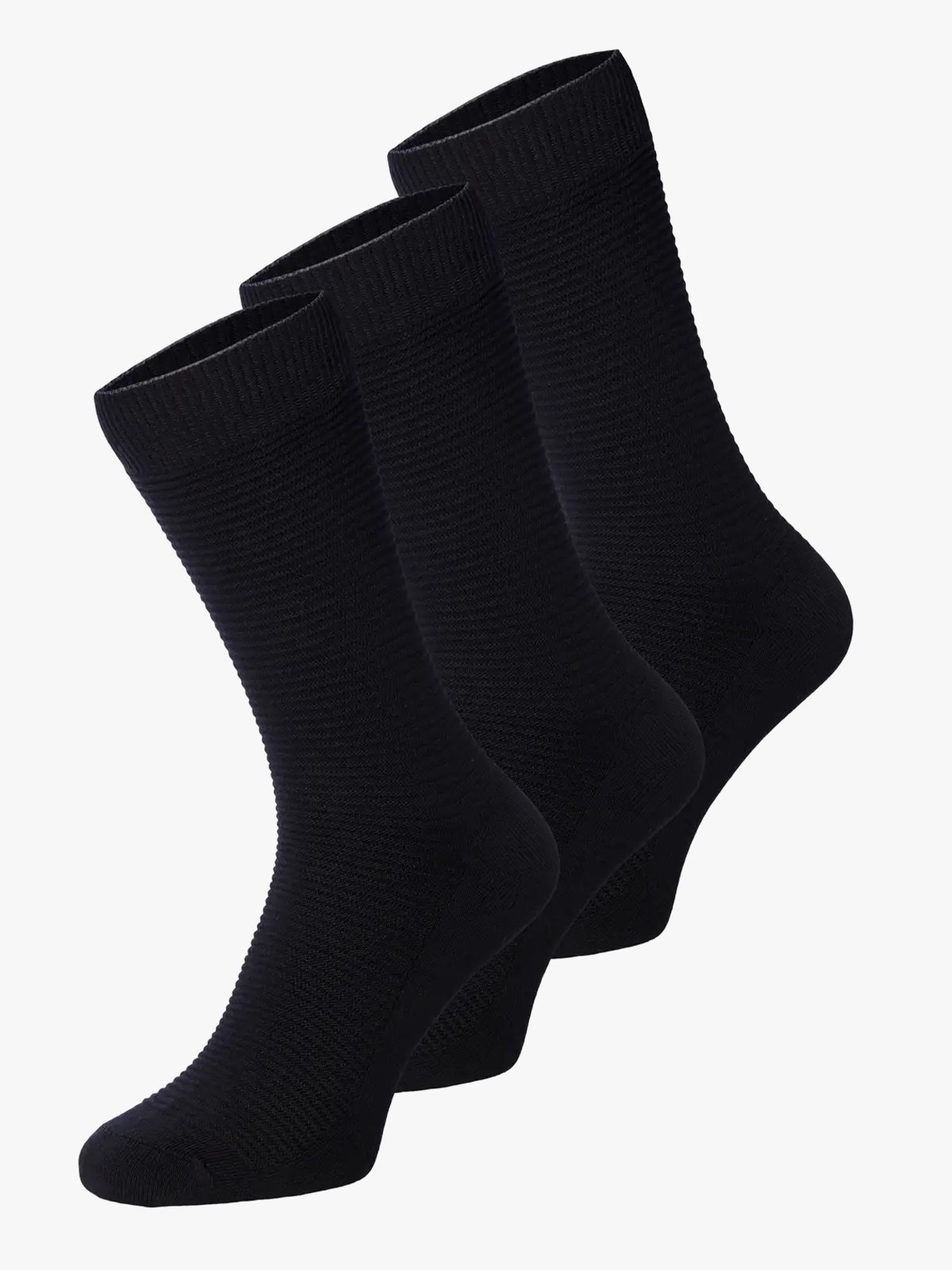 Jack and Jones 3-Pack Cotton Sock Fipo Black