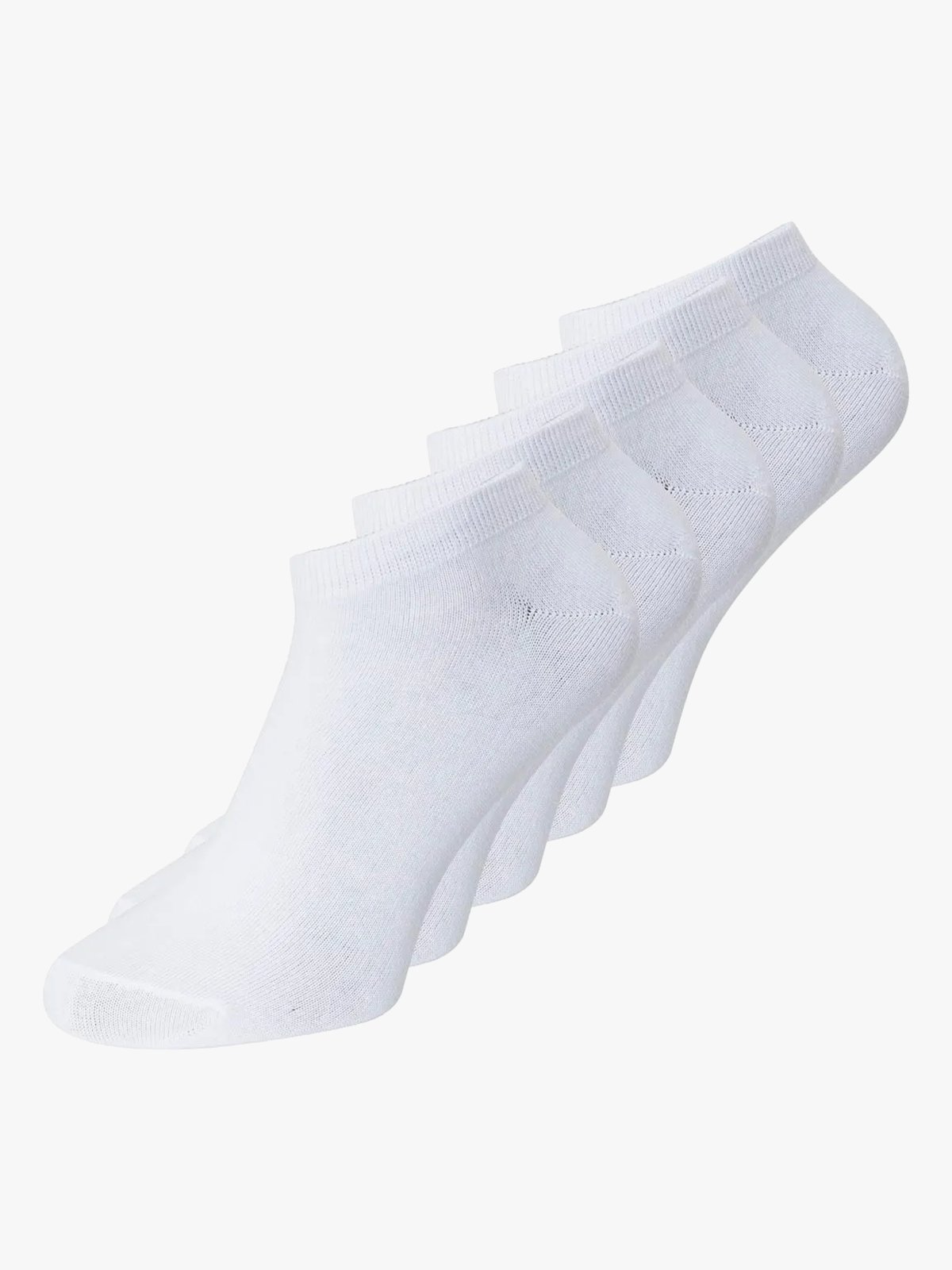 Jack and Jones Dongo Socks 5 Pack White