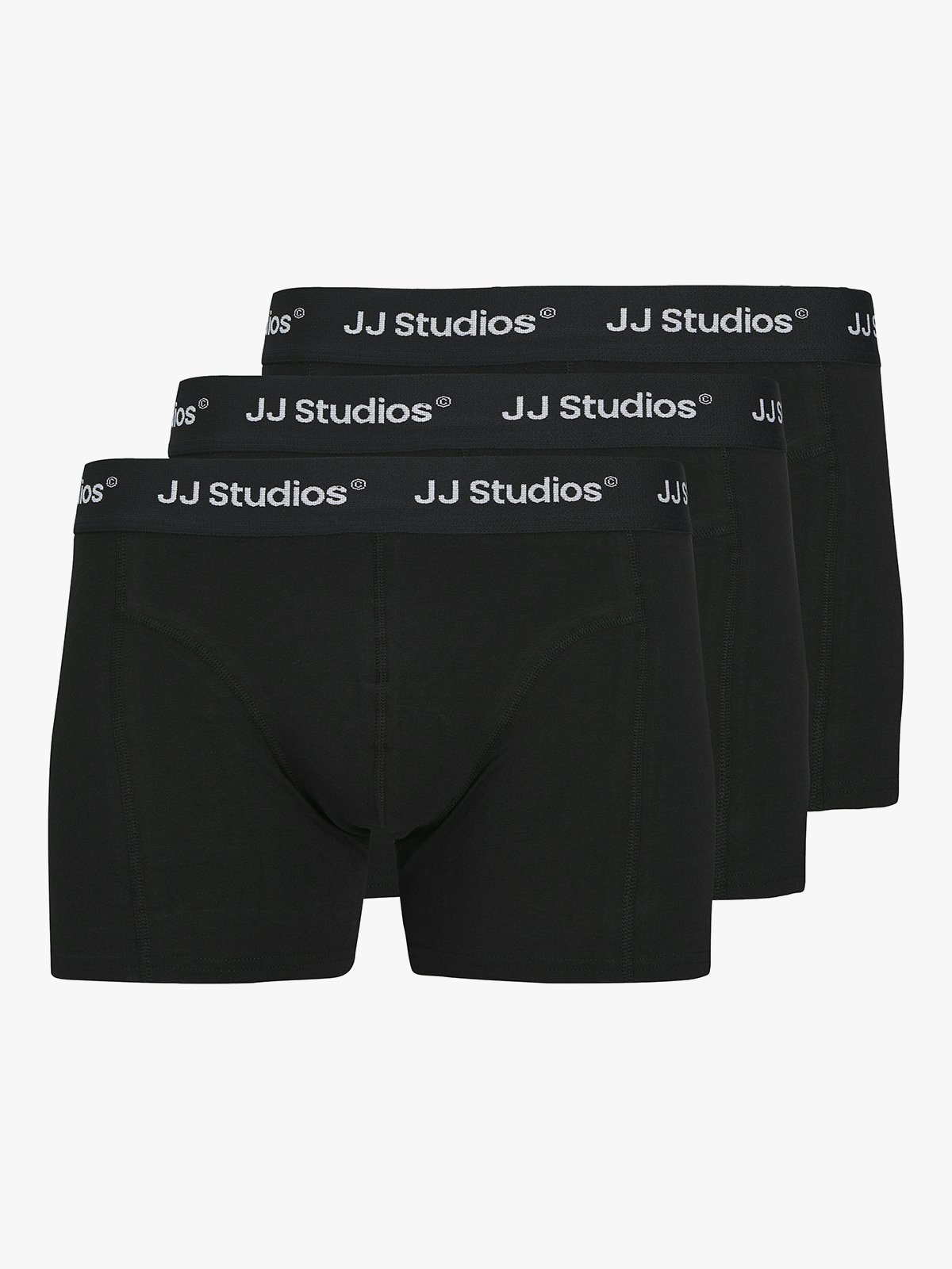 Jack and Jones Soho Solid Trunks 3 Pack Black black - black