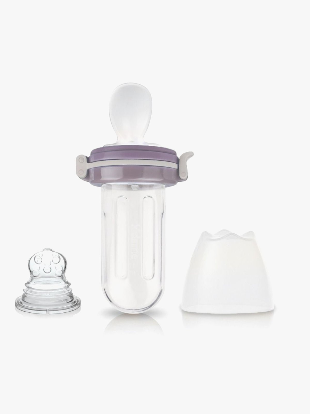 Kidsme Food Sqeezer Plomme Flerfarget