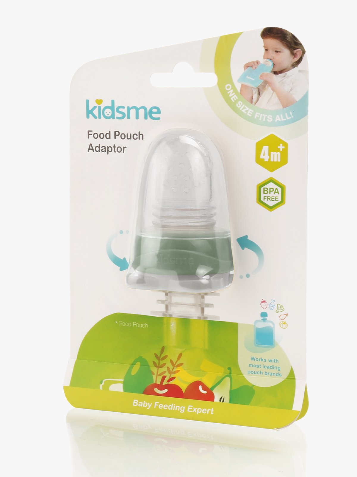 Kidsme Food Pouch Grønn Flerfarget