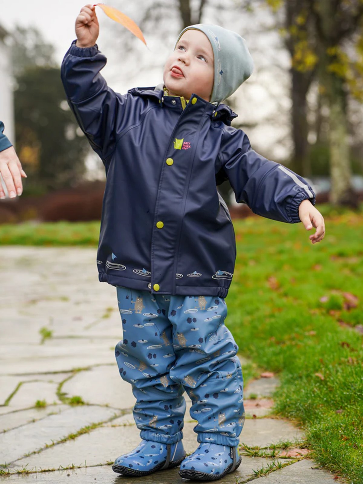 Kattnakken Regnsett Plask Marine
