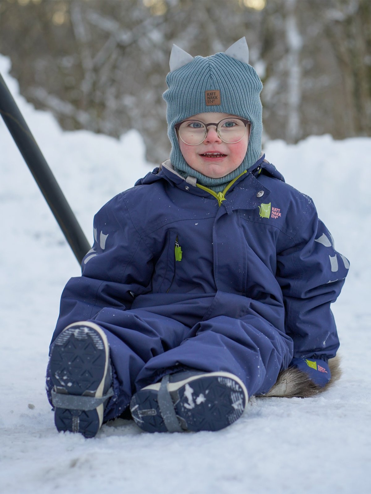 Kattnakken Parkdress Frost Marine