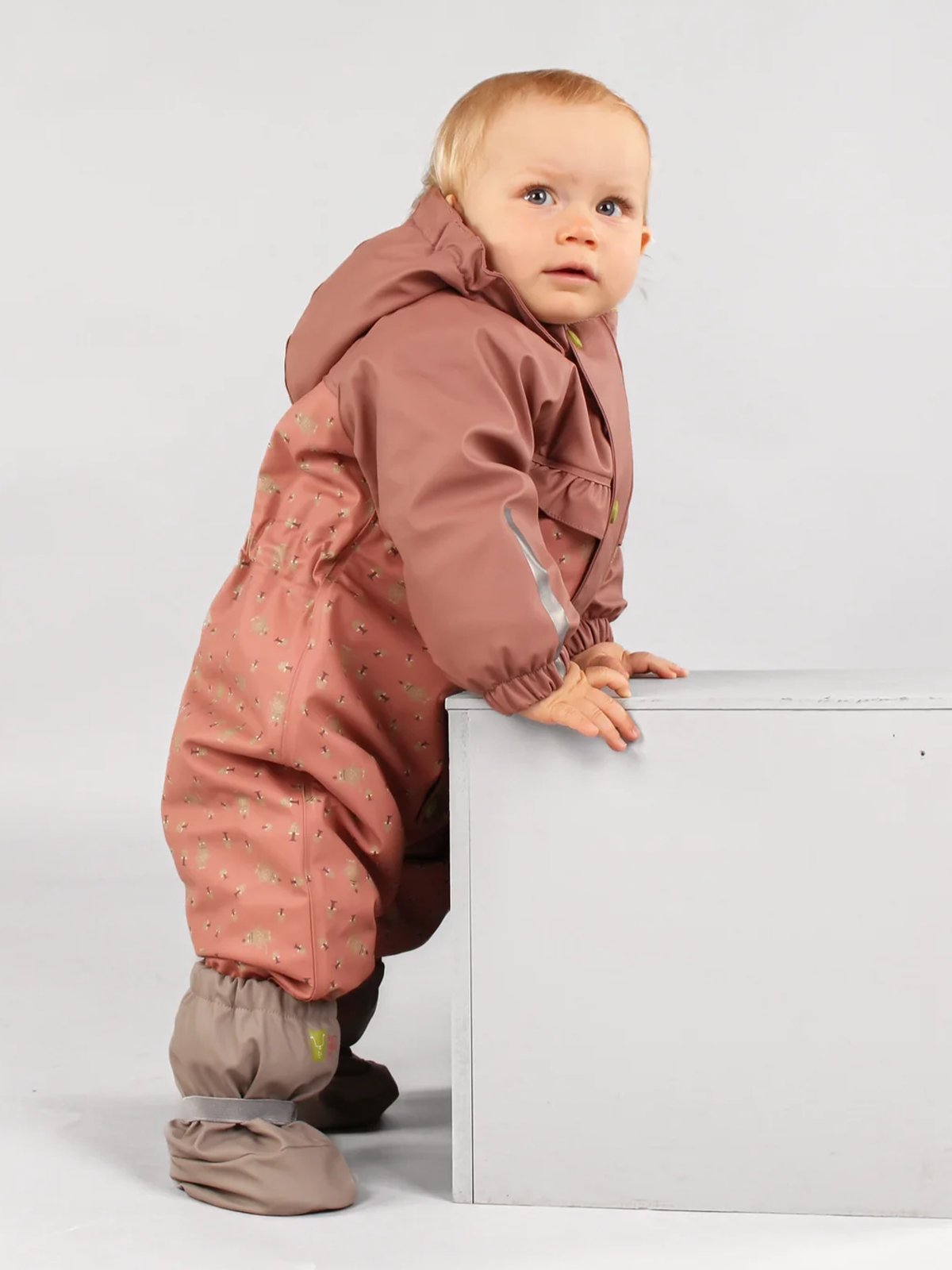 Kattnakken Babyregndress Pytt Sandeltre