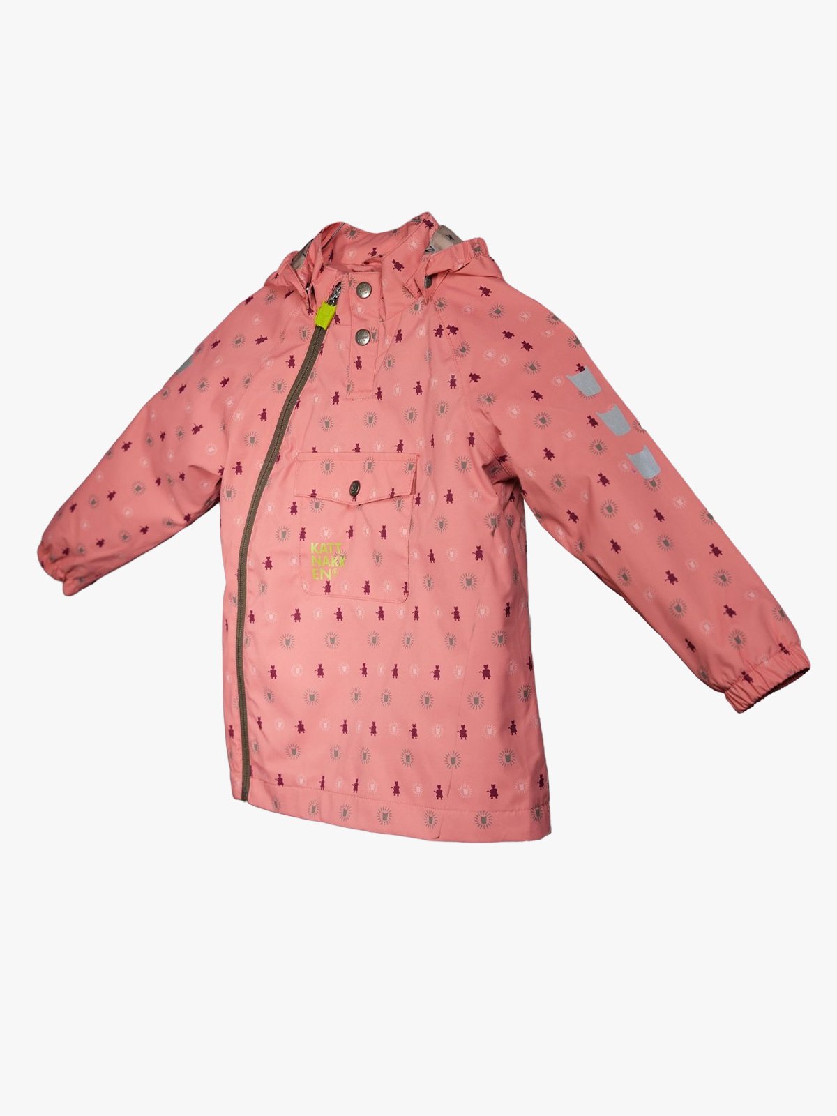 Kattnakken Vindjakke Stokkrose