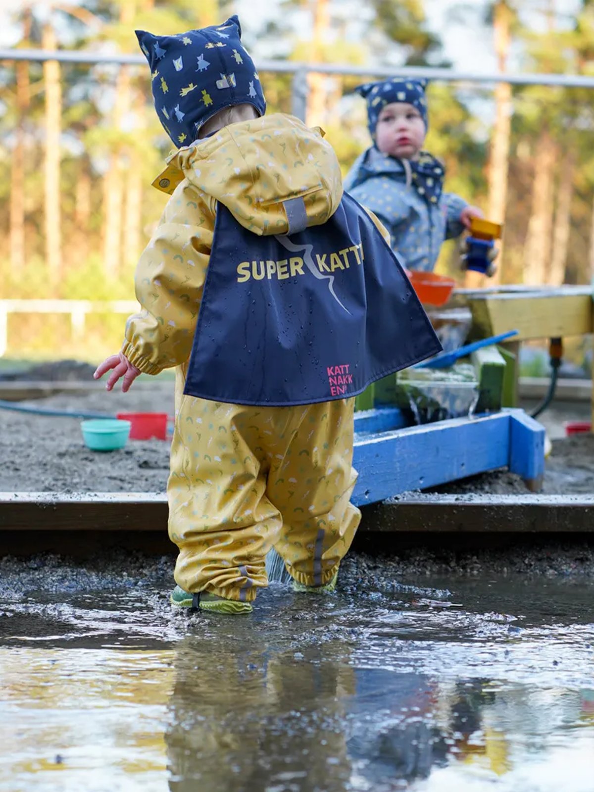Kattnakken Superkappe Superblå