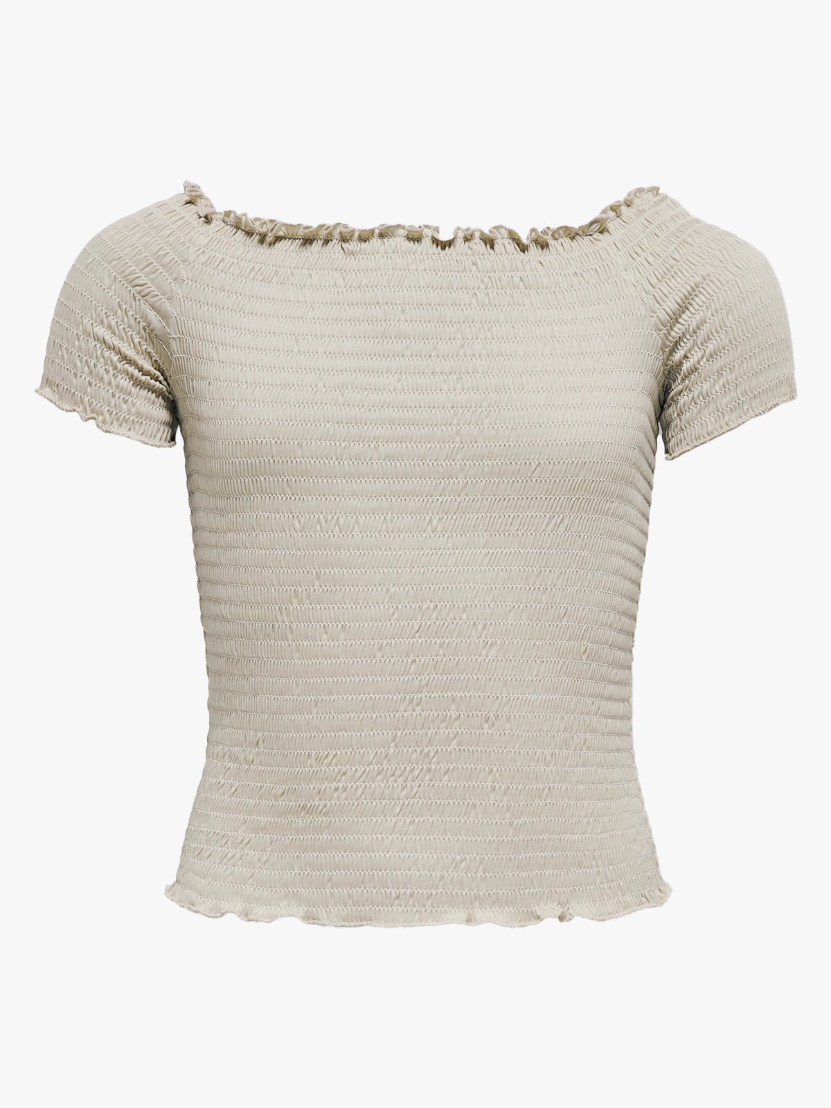 Kids Only Boa Ann Short Sleeve Smock Top Junior Pumice Stone