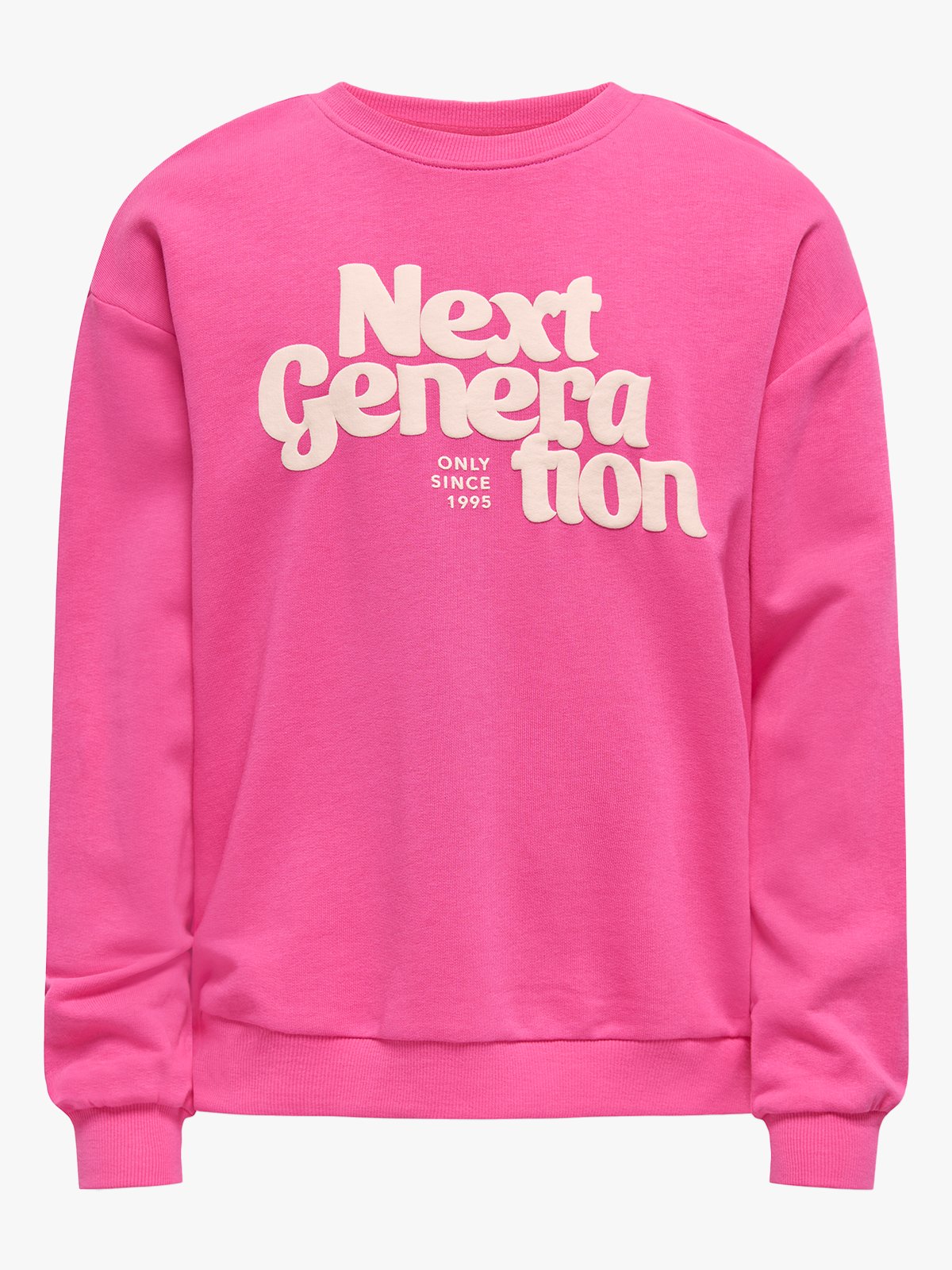 Kids Only Hanna Long Sleeve O-Neck Sweatshirt Fuchsia Fedora