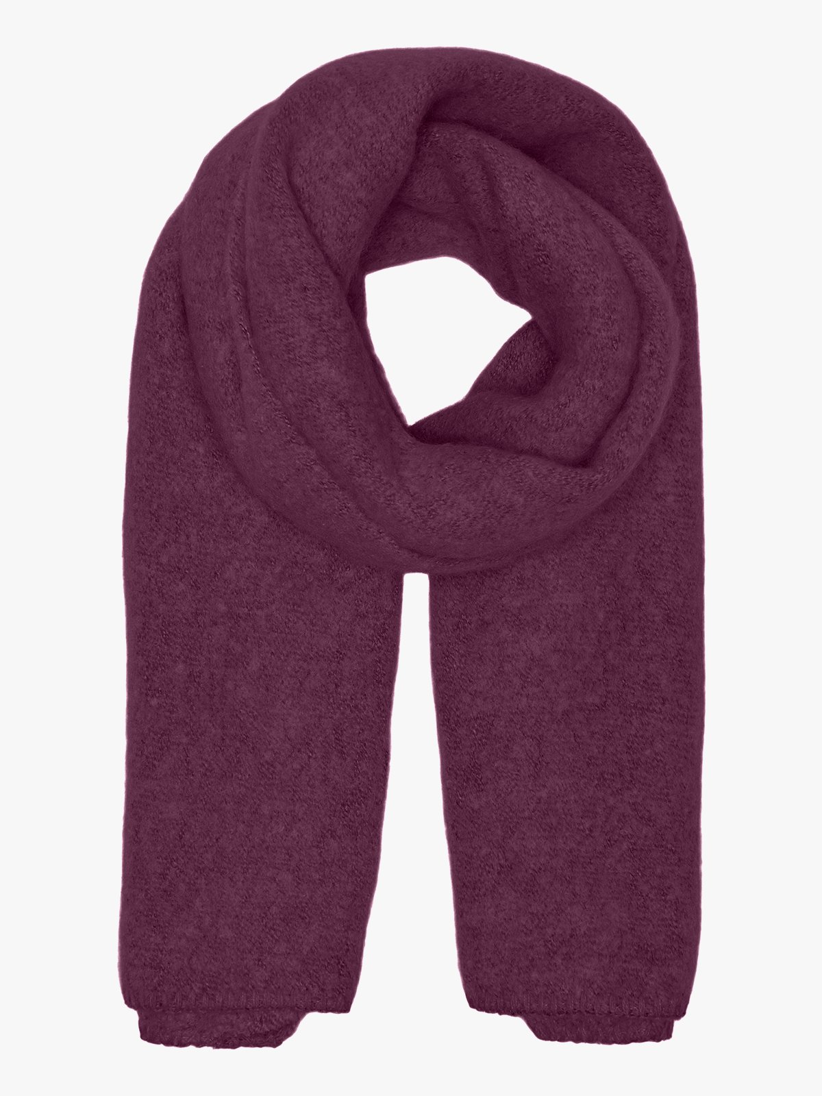 Kids Only Lima Life Knit Long Scarf Mauve Wine