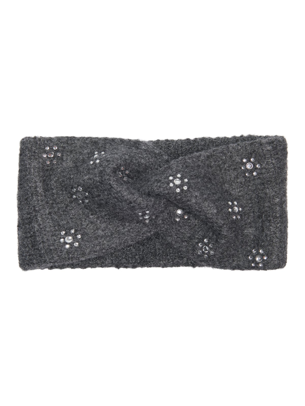 Kids Only Chyna Life Knit Soft Headband Dark Grey Melange