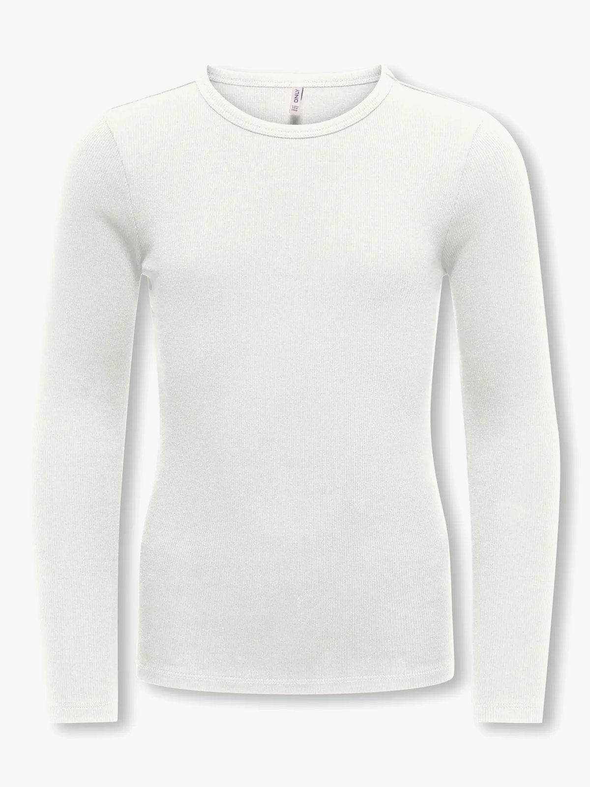 Kids Only Lucky Long Sleeve O Neck Top Cloud Dancer