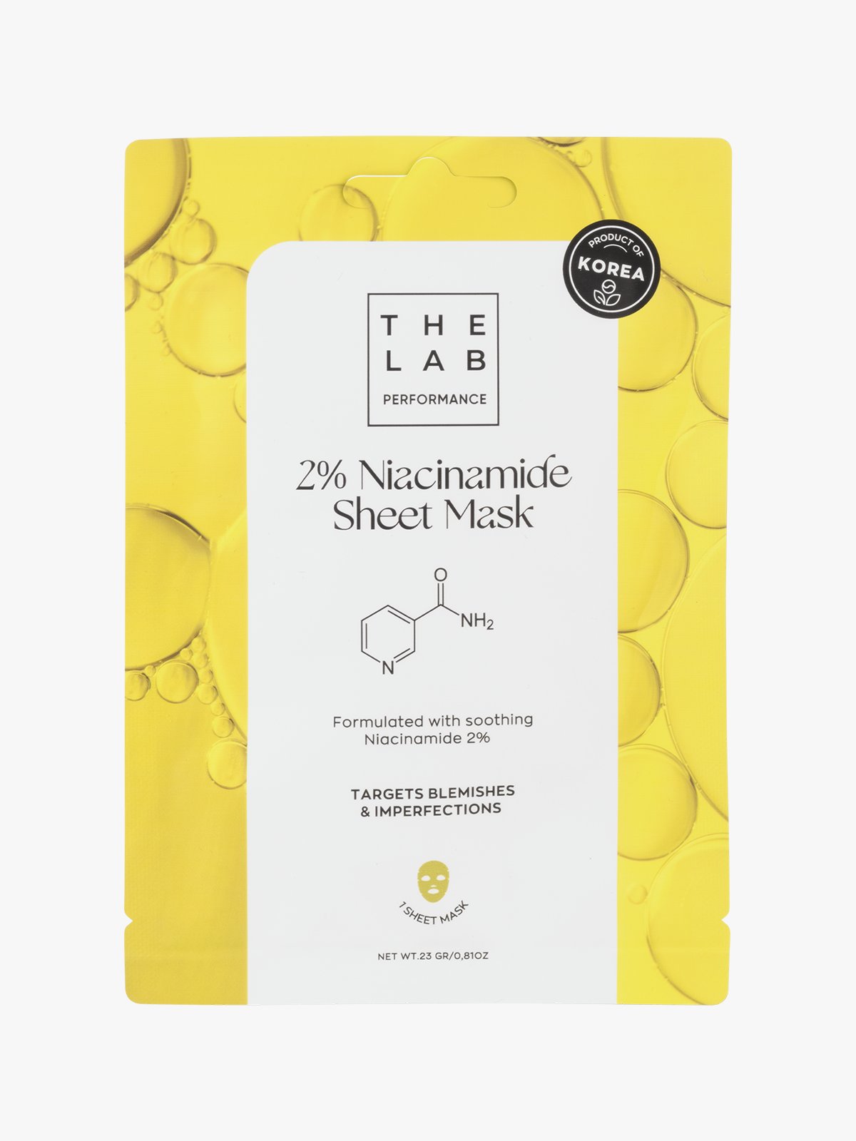The Lab Performance Niacinamide Sheet Mask Flerfarget