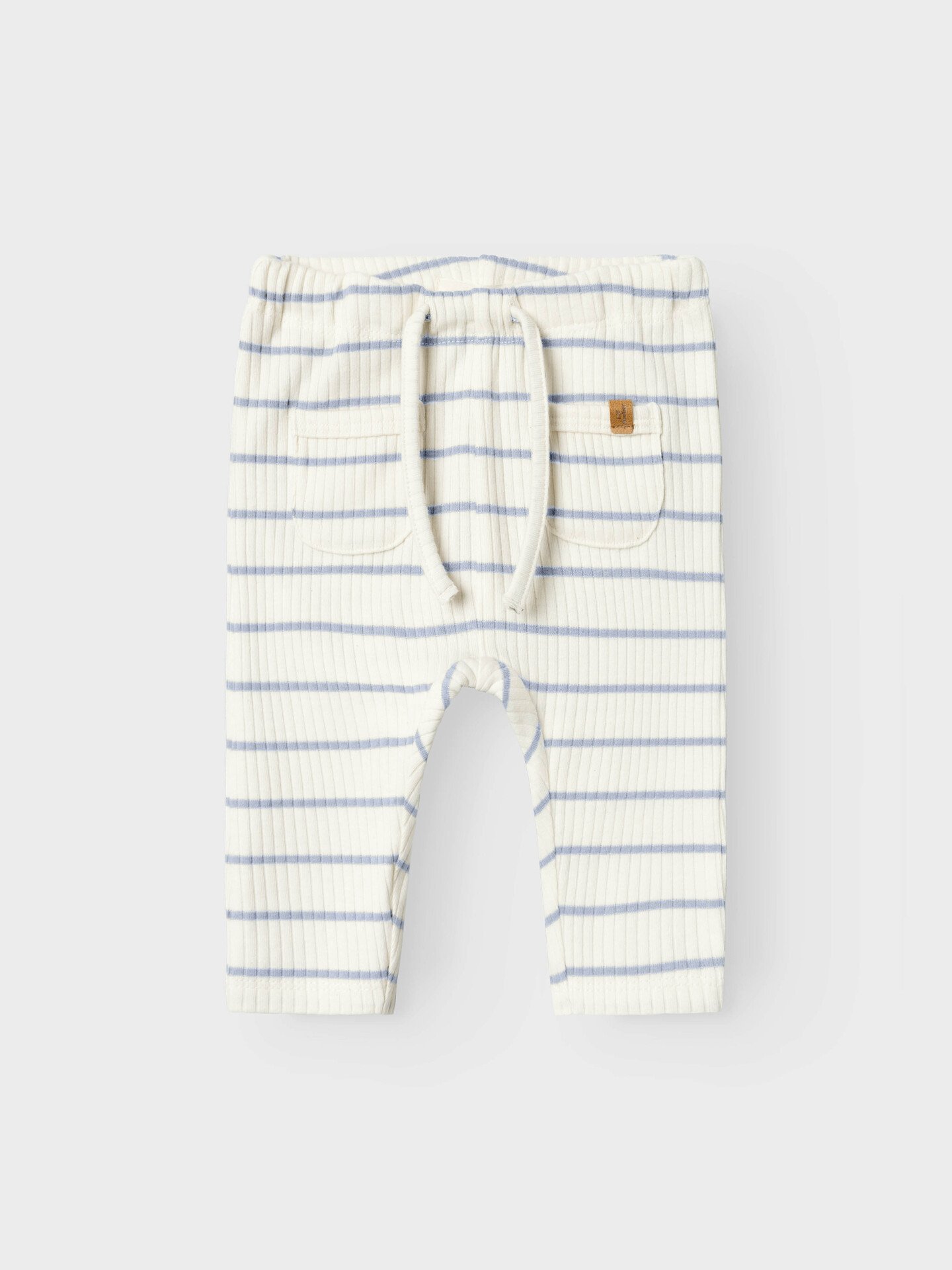 Lil- Atelier Kail Reg Pant Coconut Milk / Zen Blue