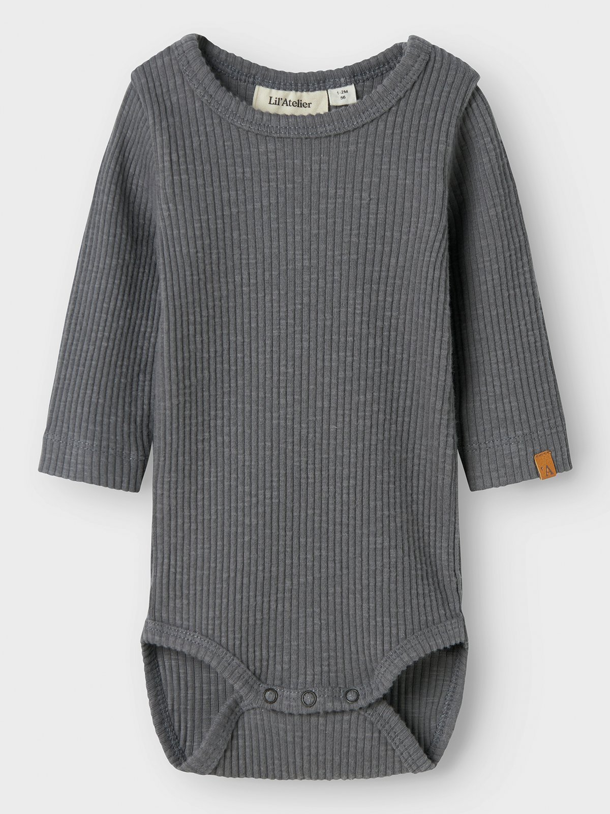 Lil- Atelier Rajo Mab Long Sleeve Slim Body Poppy Seed