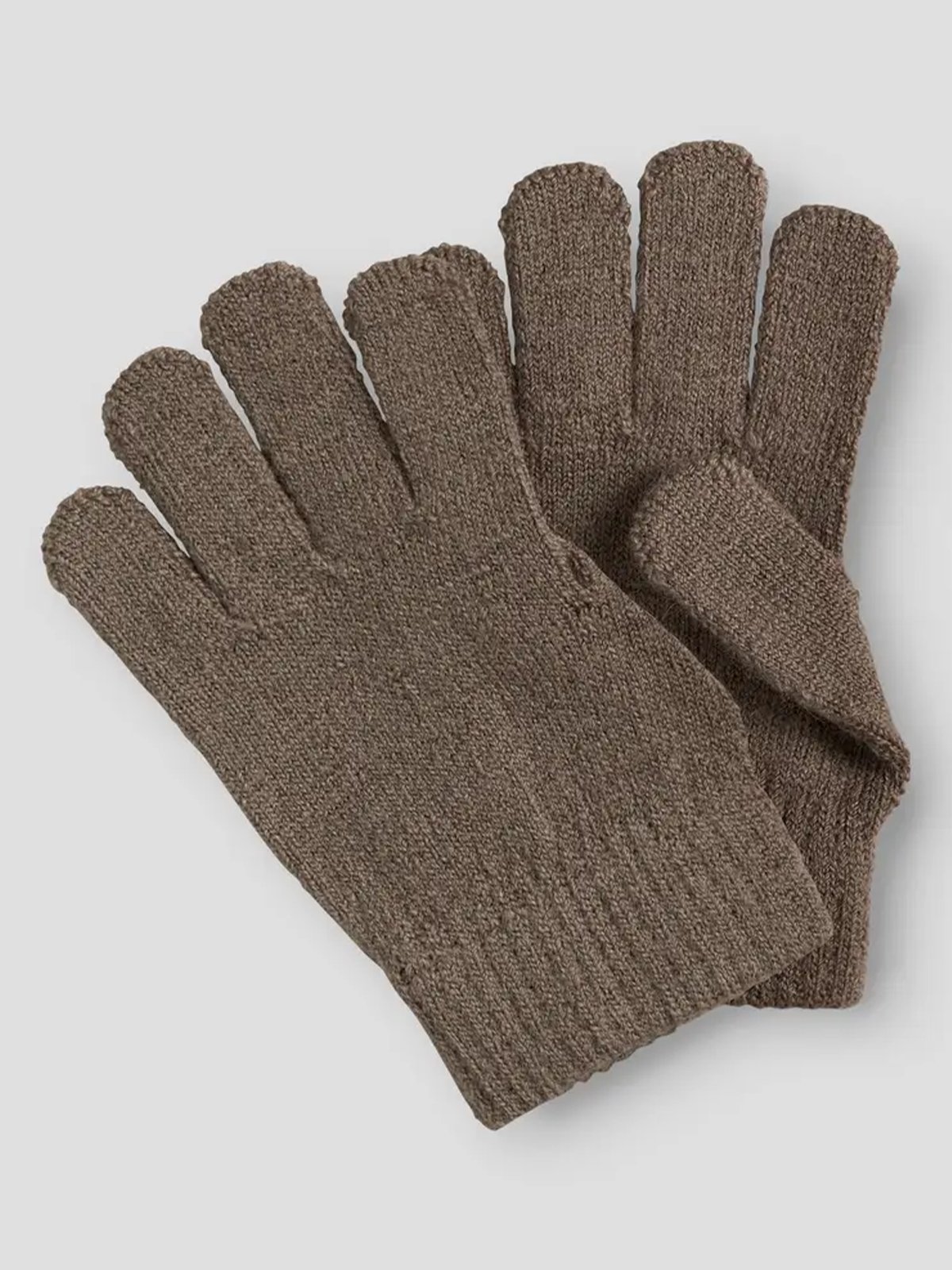 Lil- Atelier Nanson Knit Gloves1 Shitake