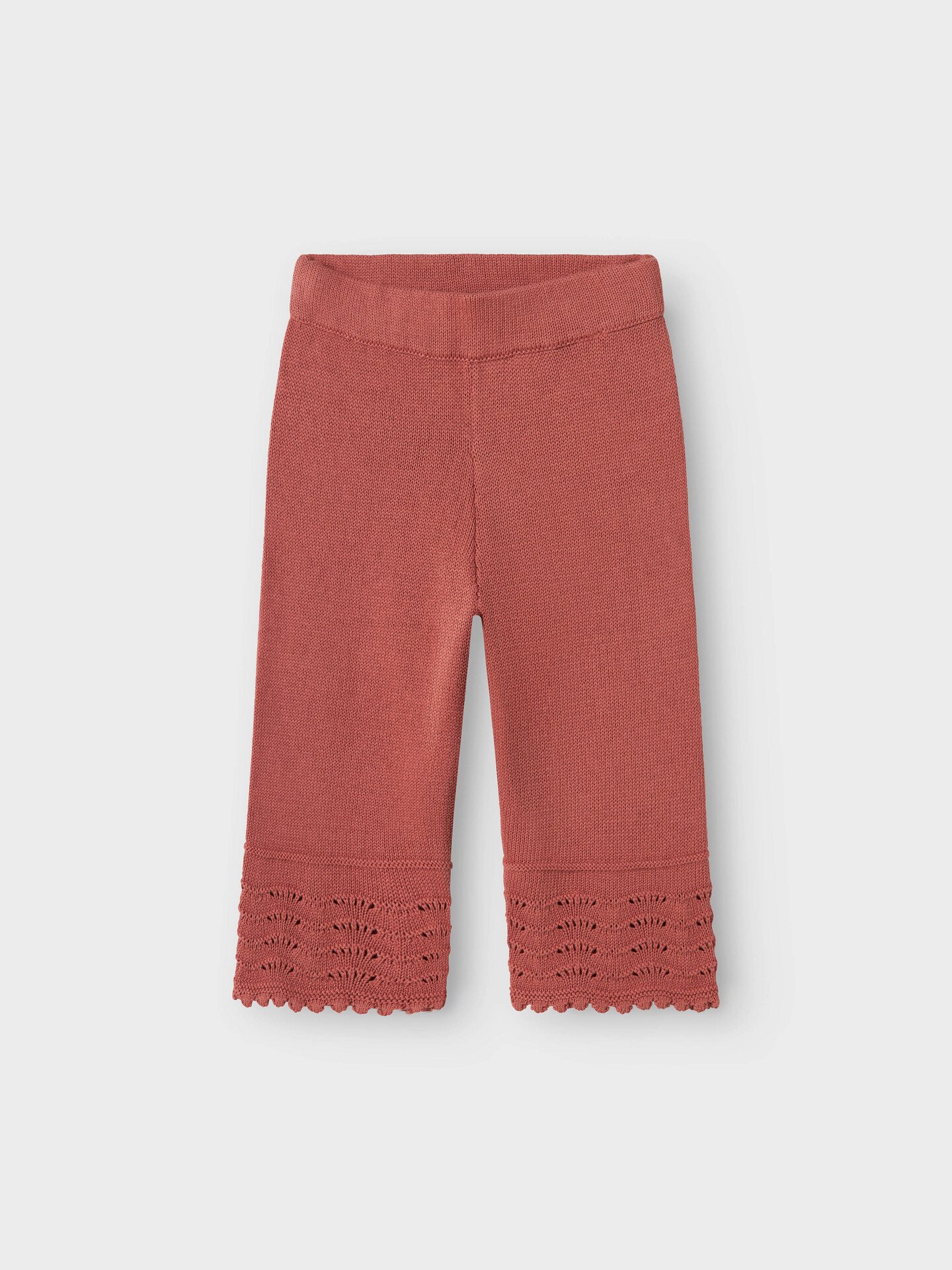 Lil- Atelier Lola Knit Ancle Pant Withered Rose