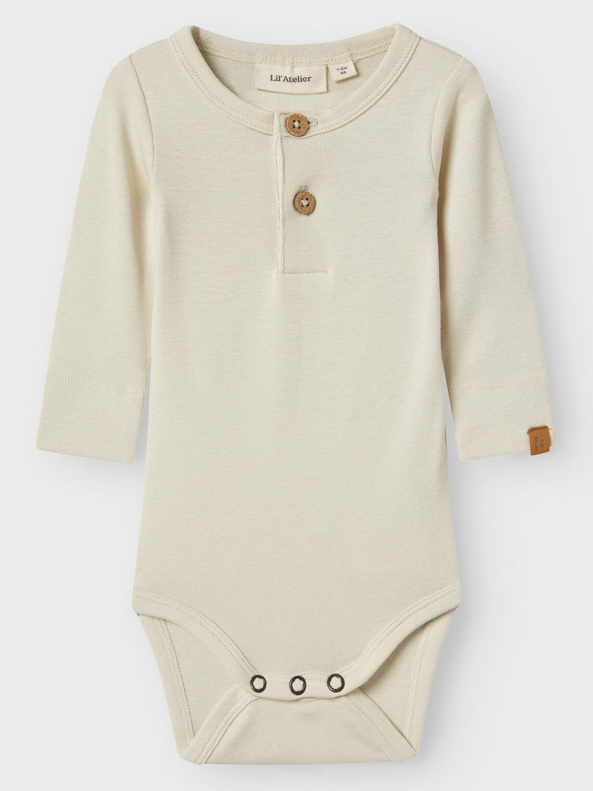 Lil- Atelier Gayo Sar Long Sleeve Slim Body Turtledove