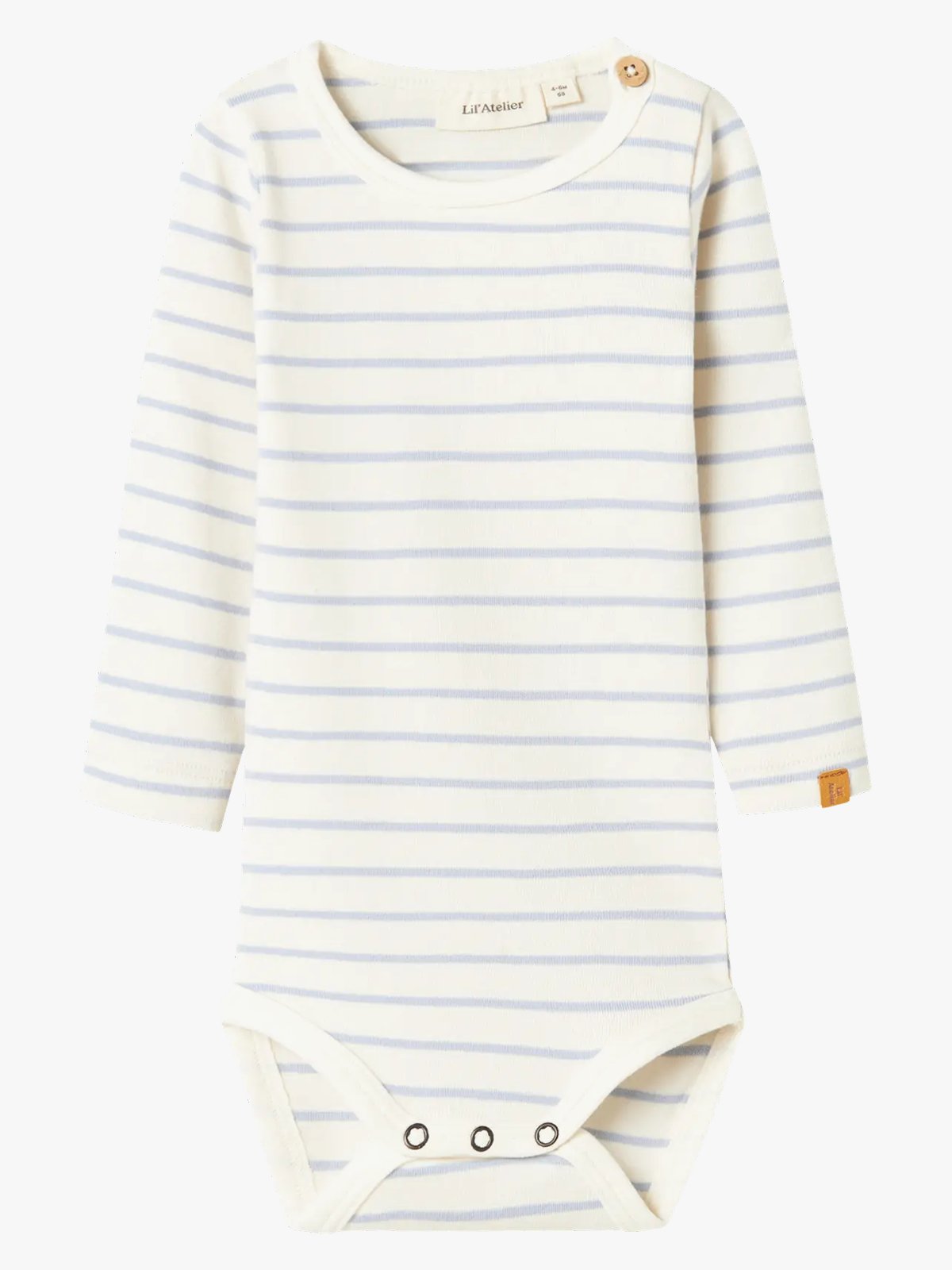 Lil- Atelier Geo Anm Long Sleeve Body Zen Blue