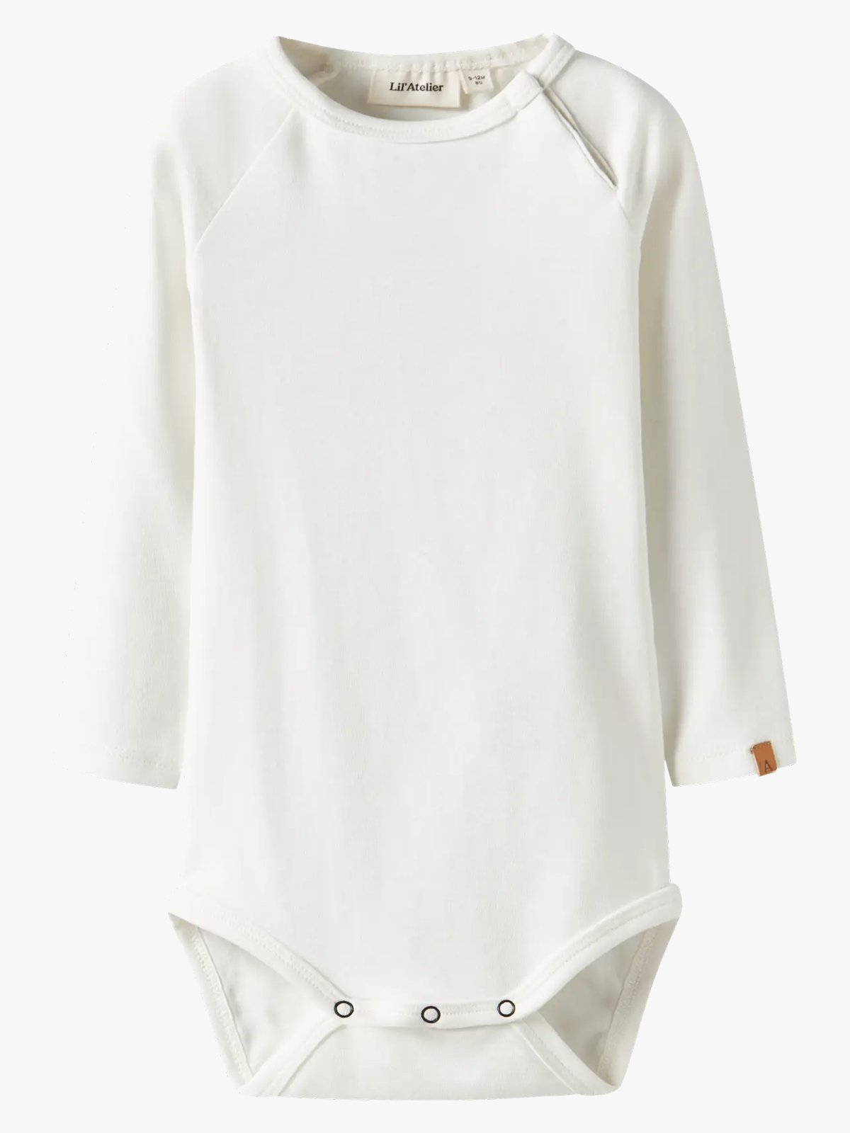 Lil- Atelier Lalo Tab Long Sleeve Slim Body Coconut Milk