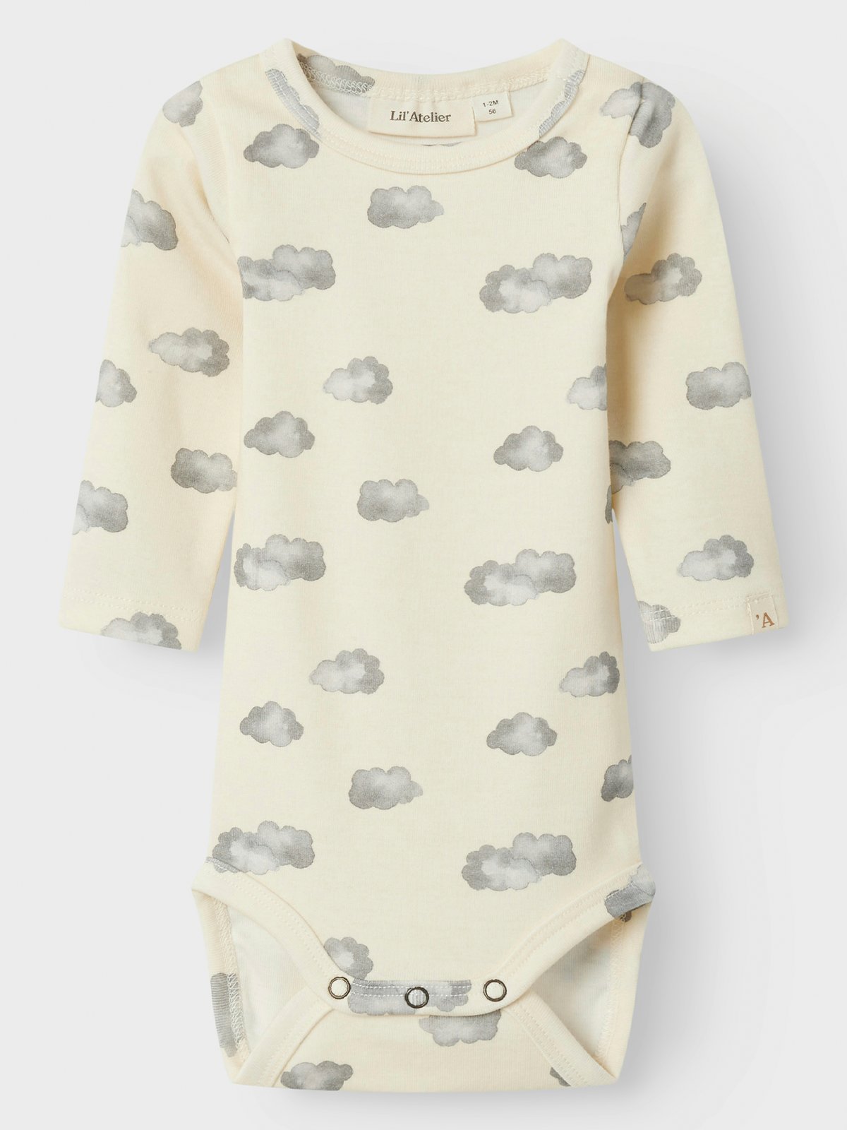 Lil- Atelier Layo Kim Long Sleeve Slim BodY Turtledove blue