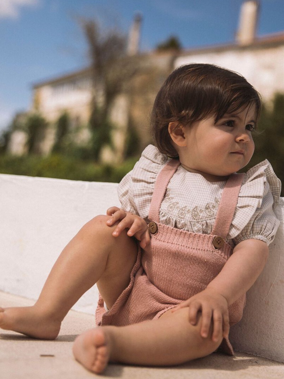 Lil- Atelier Fabiola Knit Bloomers Misty Rose