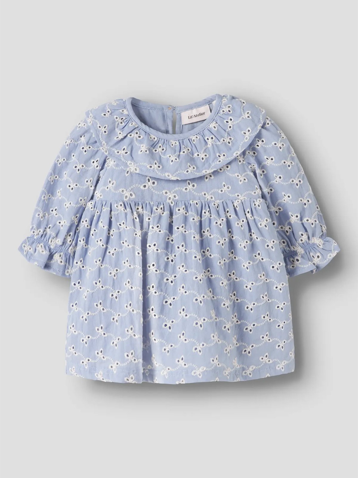 Lil- Atelier Tessie Long Sleeve Body Dress Zen Blue