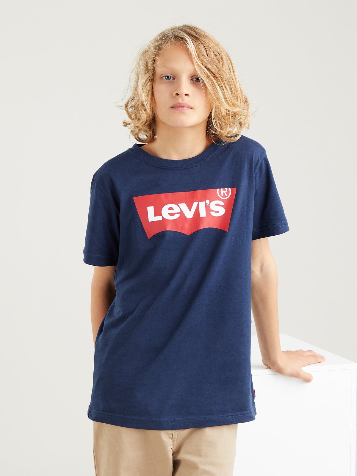 Levi-s Kids Batwing Tee Dress Blues