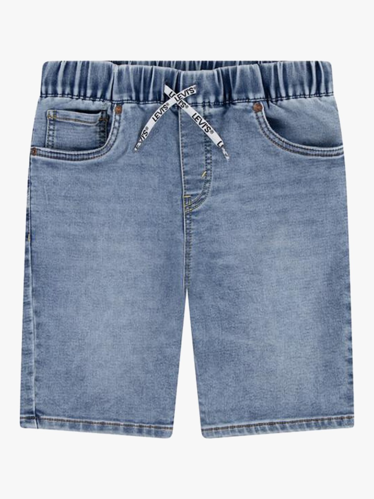 Levi-s Kids Skinny Fit Dobby Short Gravy Train No Destruction