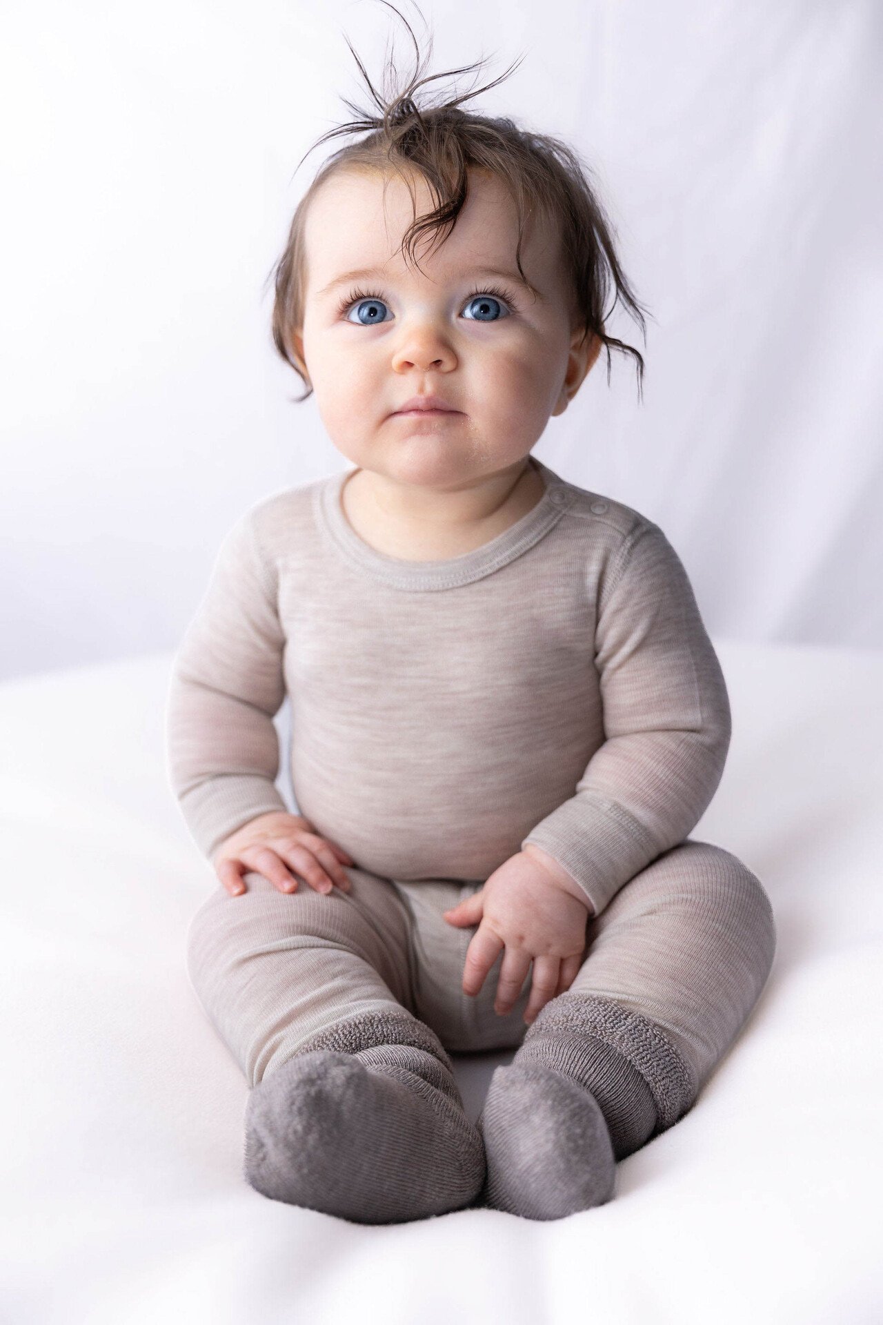 Lillelam Ullongs Lys beige