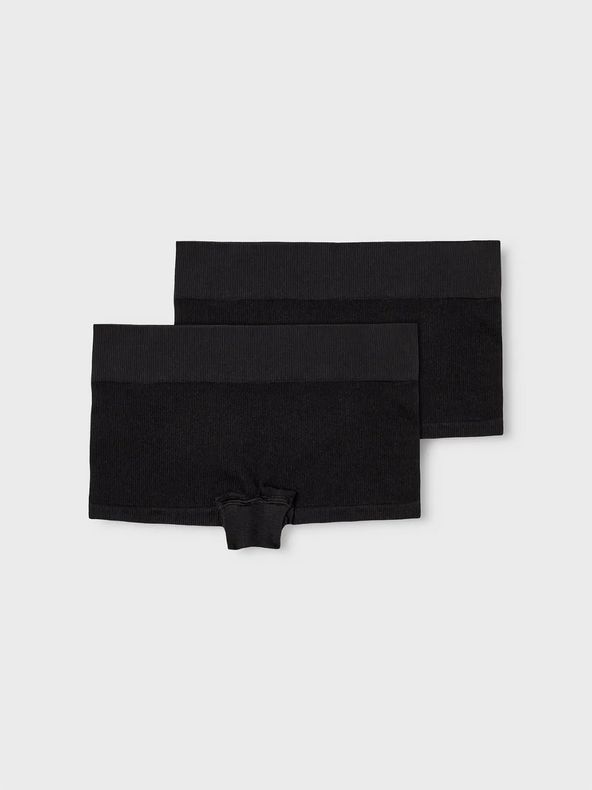 LMTD Kailey Rib Hipster 2-Pack Black