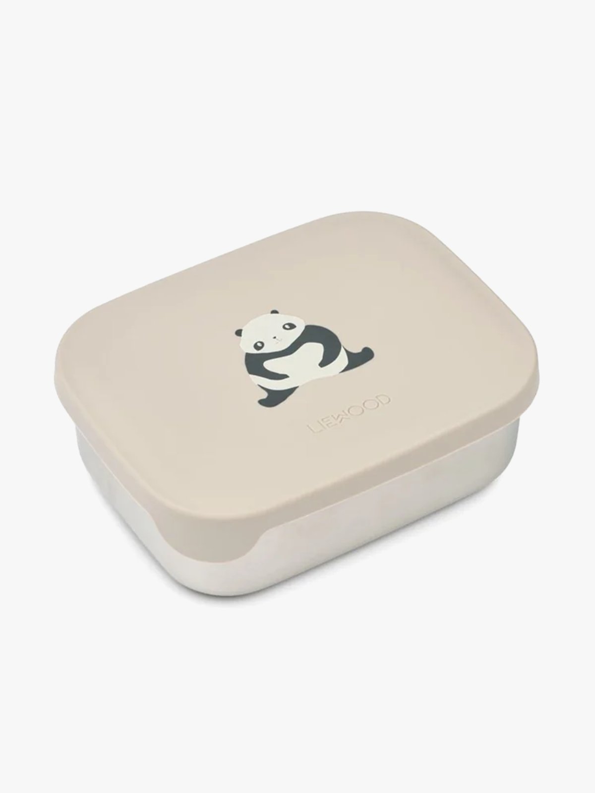 Liewood Arthur Printed Lunchbox Panda / Sandy / Dark grey
